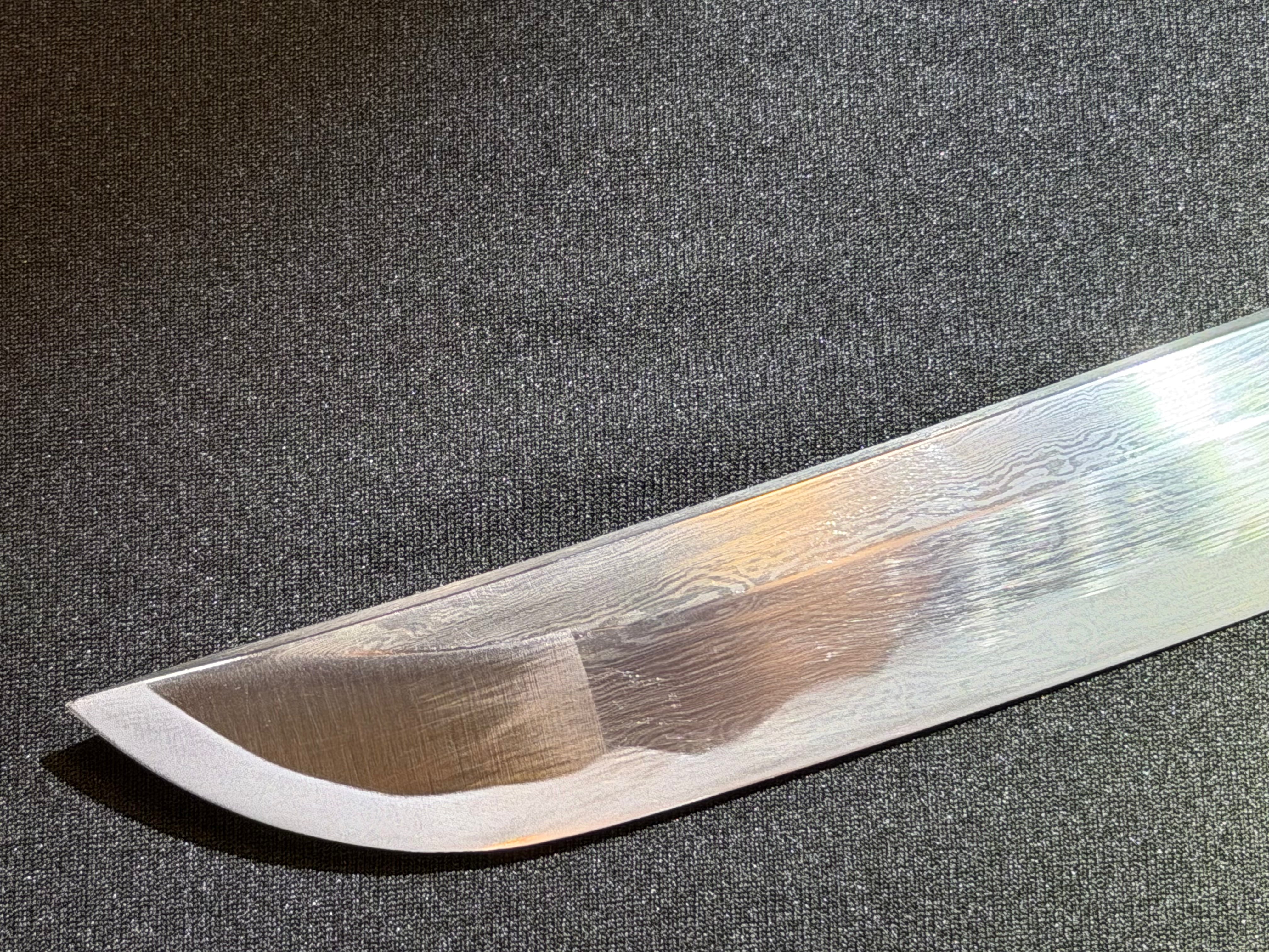 Legacy Blades Nodachi - Jade Crescent Folded Steel