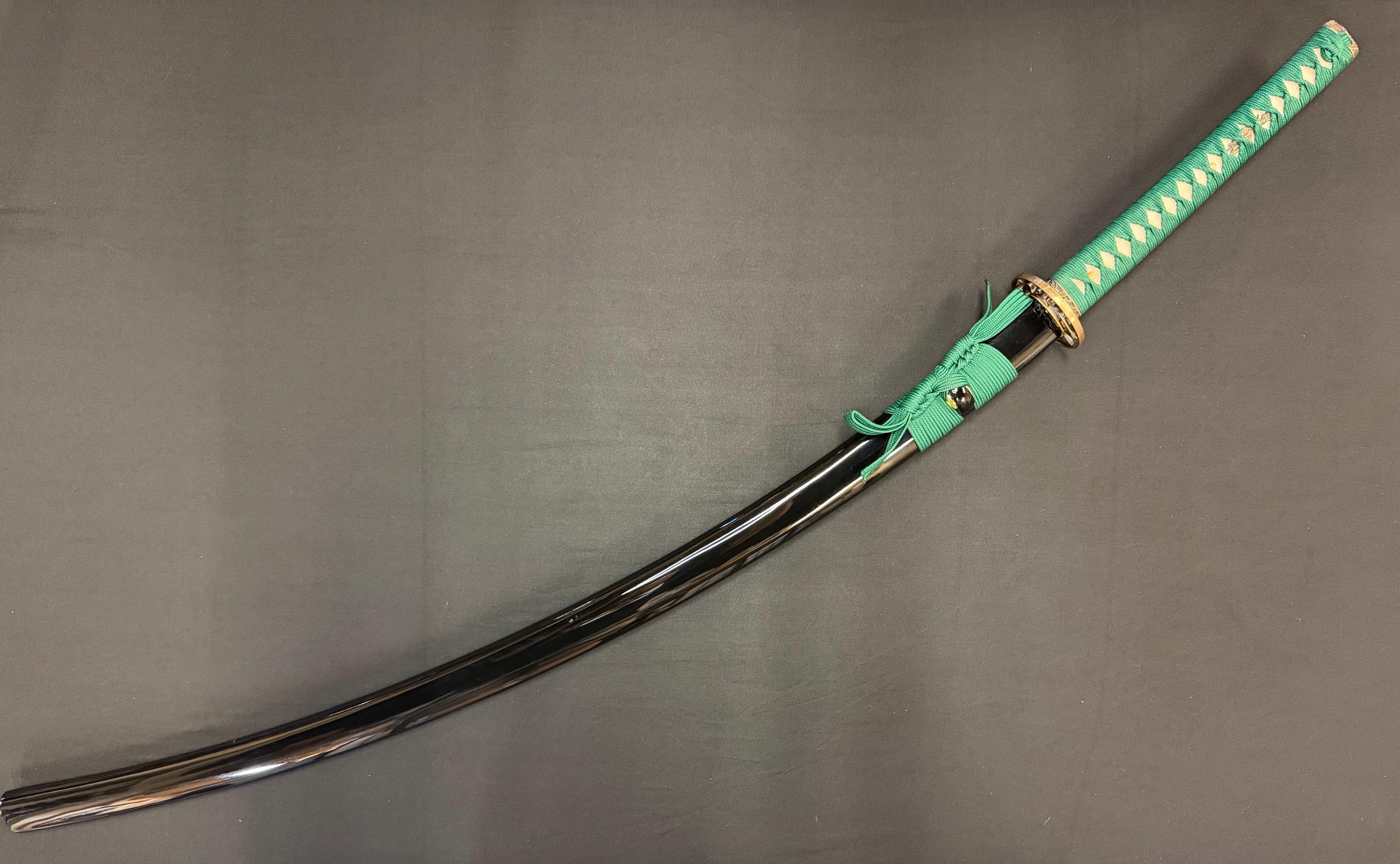 Legacy Blades Nodachi - Jade Crescent Folded Steel
