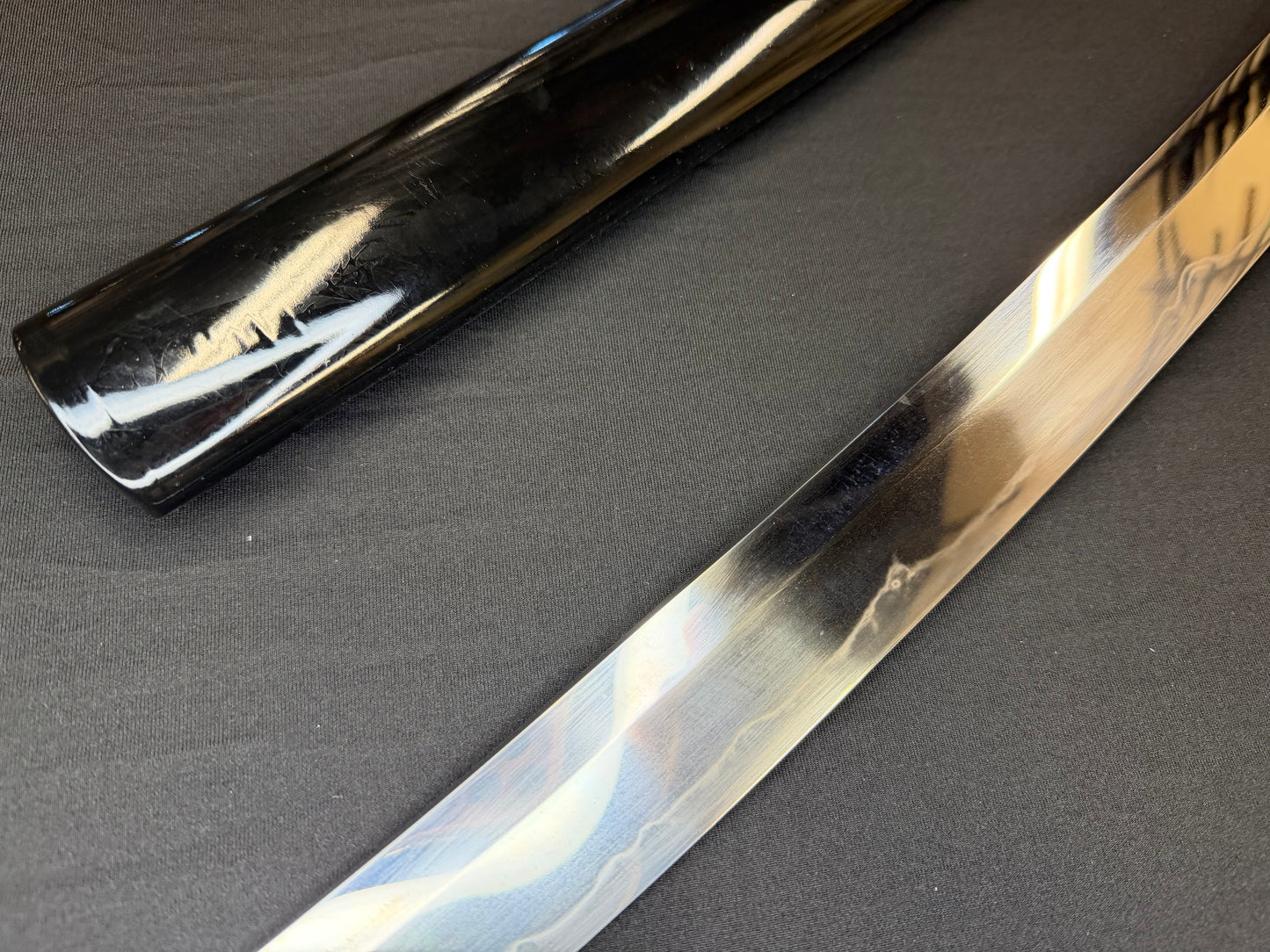 TESTED Custom Heavy Cutting Katana - Mounted by Bloodline Customs T10 Okissaki