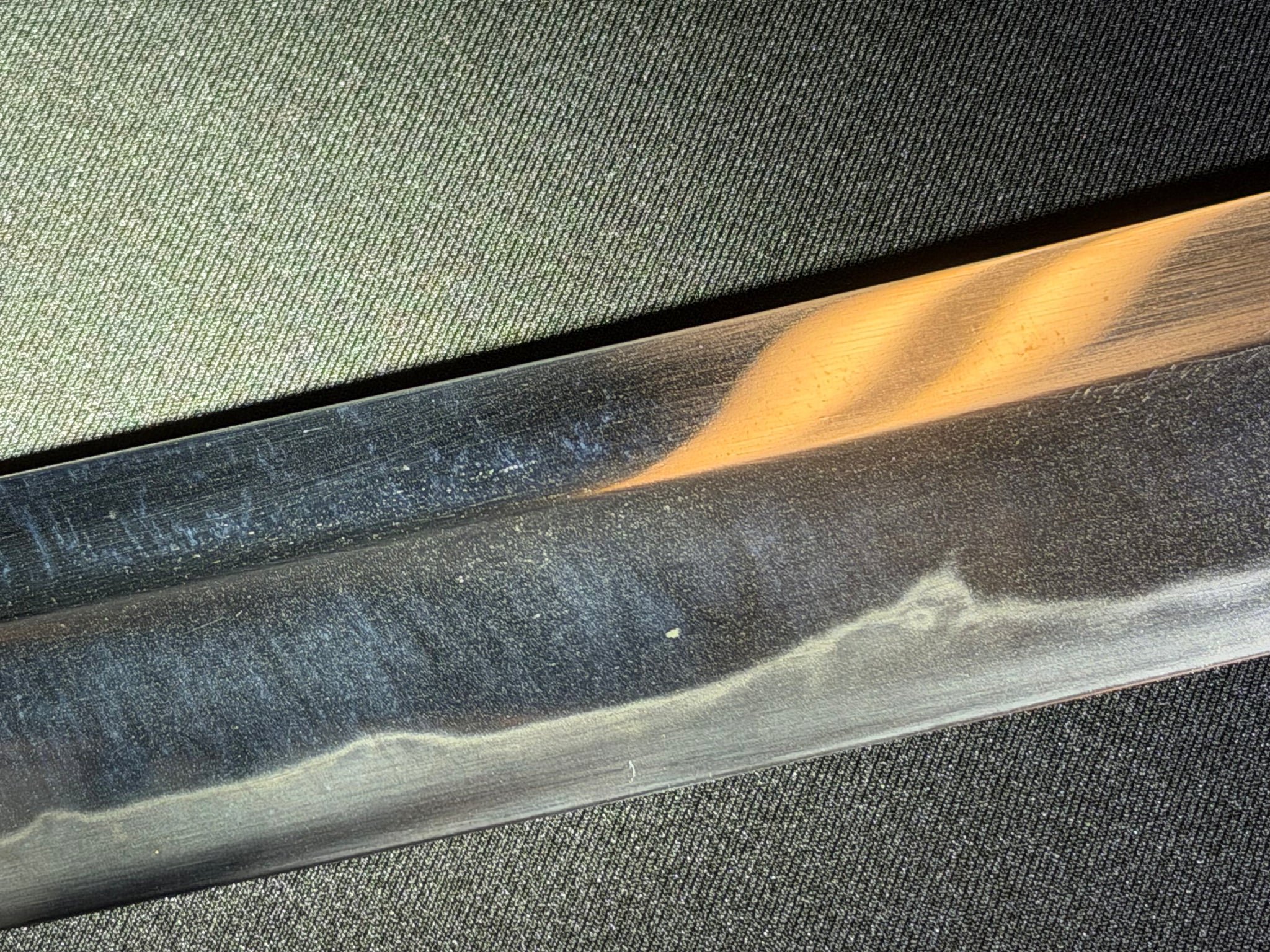 TESTED Custom Heavy Cutting Katana - Mounted by Bloodline Customs T10 Okissaki