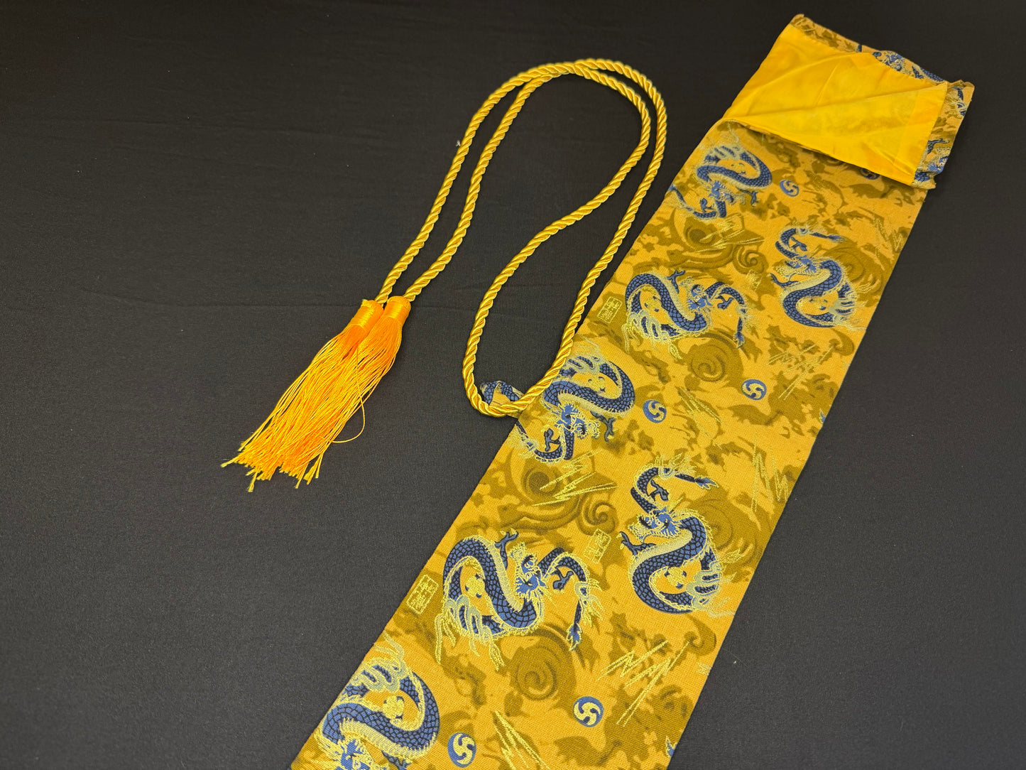 Katana • Wakizashi- Bag - Gold Dragon