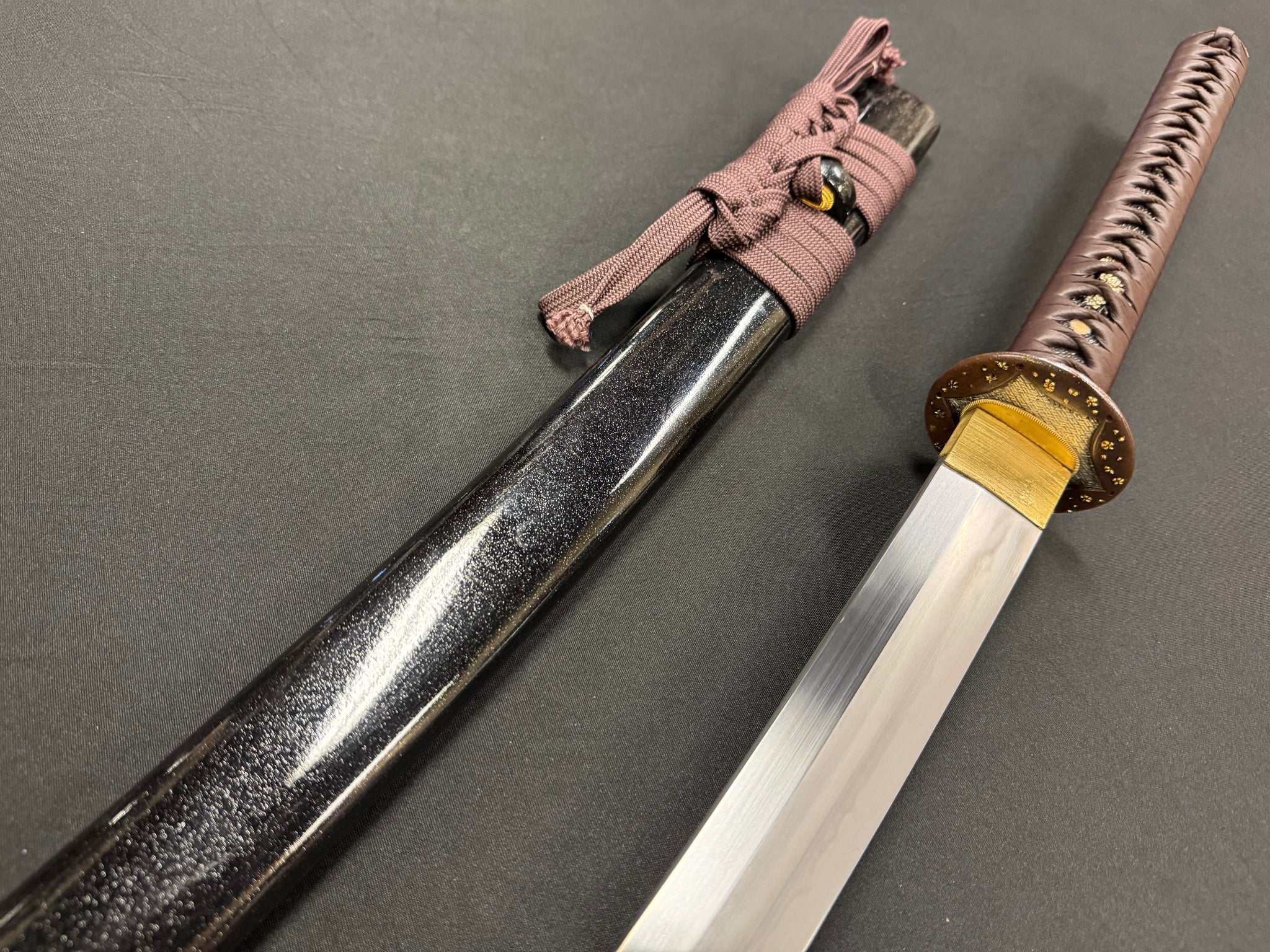 QC ISSUE USED Cloudhammer Titan Series O-Katana - Terran Silver SX105v 84 cm Blade 40 mm Wide