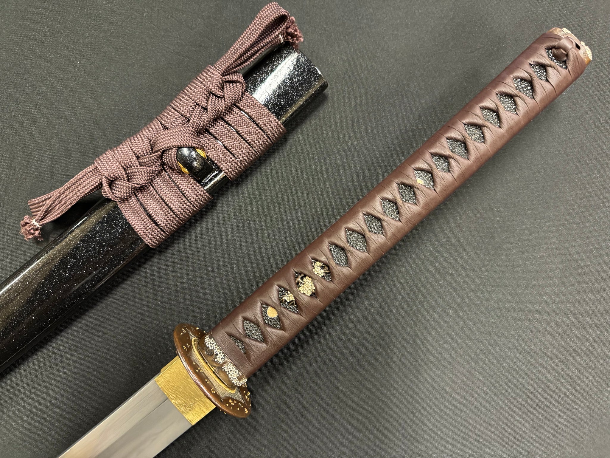 QC ISSUE USED Cloudhammer Titan Series O-Katana - Terran Silver SX105v 84 cm Blade 40 mm Wide