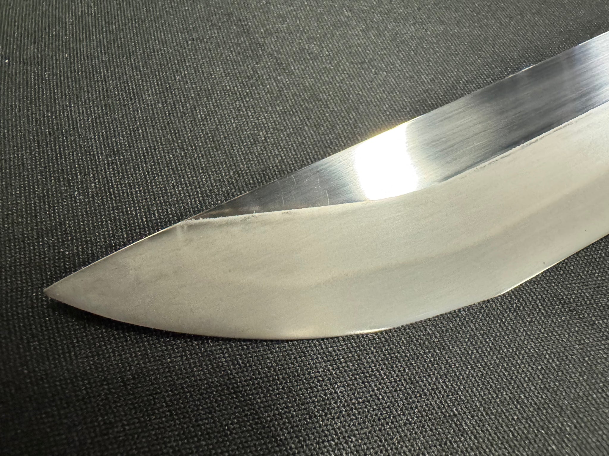 QC ISSUE USED Cloudhammer Titan Series O-Katana - Terran Silver SX105v 84 cm Blade 40 mm Wide