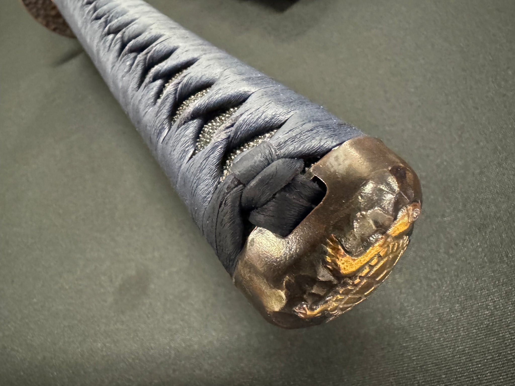 Cloudhammer Titan Series O-Katana - Hammered Turtle SX105v 84 cm Blade 40 mm Wide
