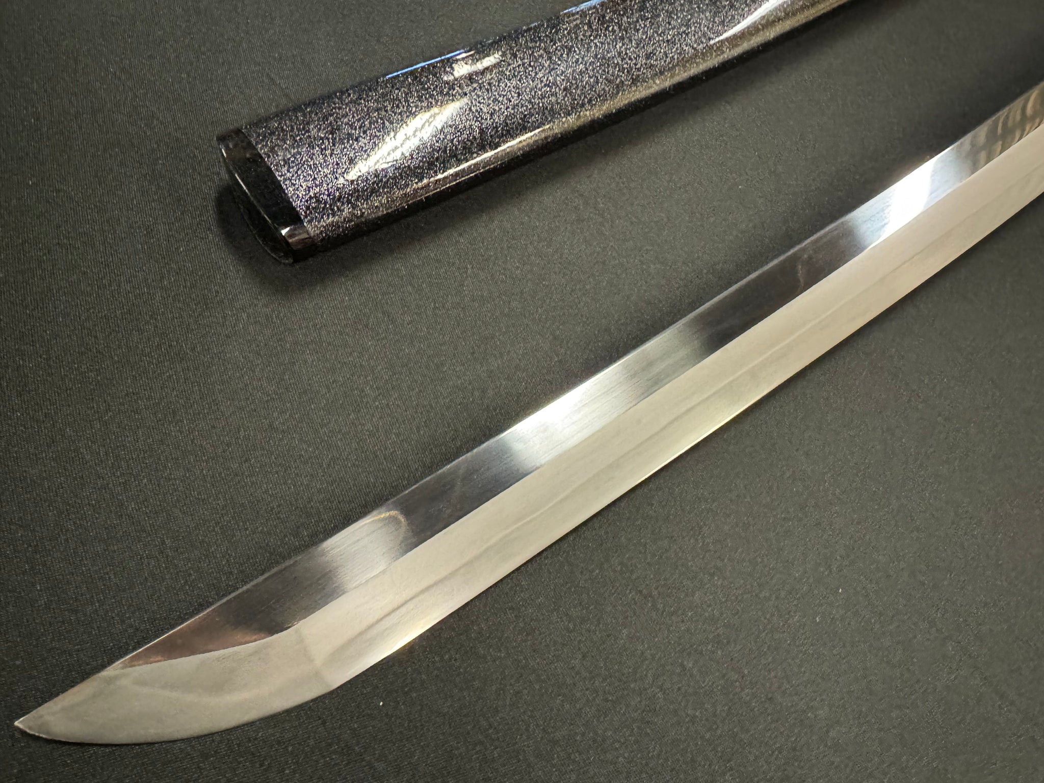 Cloudhammer Titan Series O-Katana - Hammered Turtle SX105v 84 cm Blade 40 mm Wide