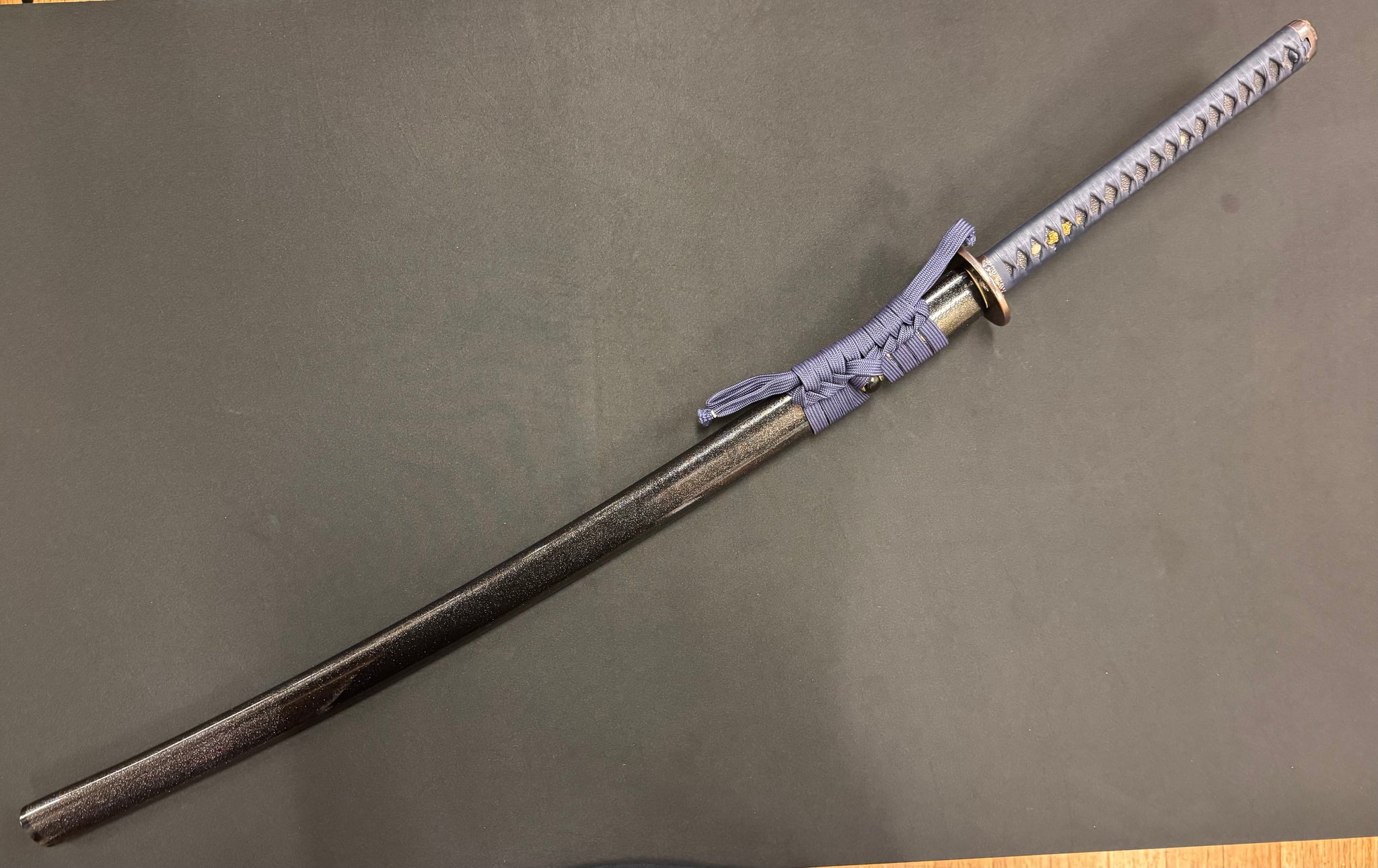 Cloudhammer Titan Series O-Katana - Hammered Turtle SX105v 84 cm Blade 40 mm Wide