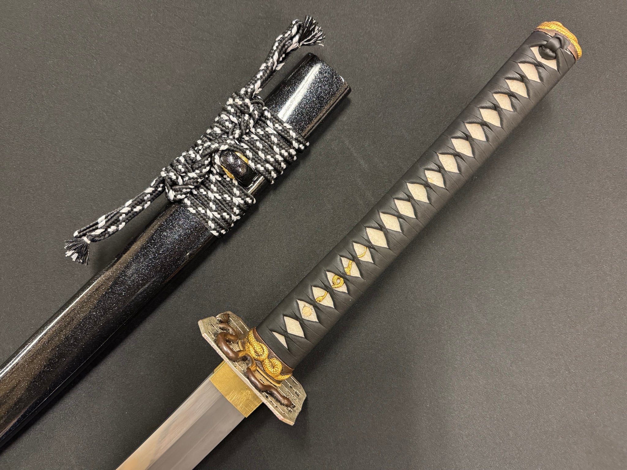 Cloudhammer Titan Series O-Katana - Silver Serpent SX105v 84 cm Blade 40 mm Wide