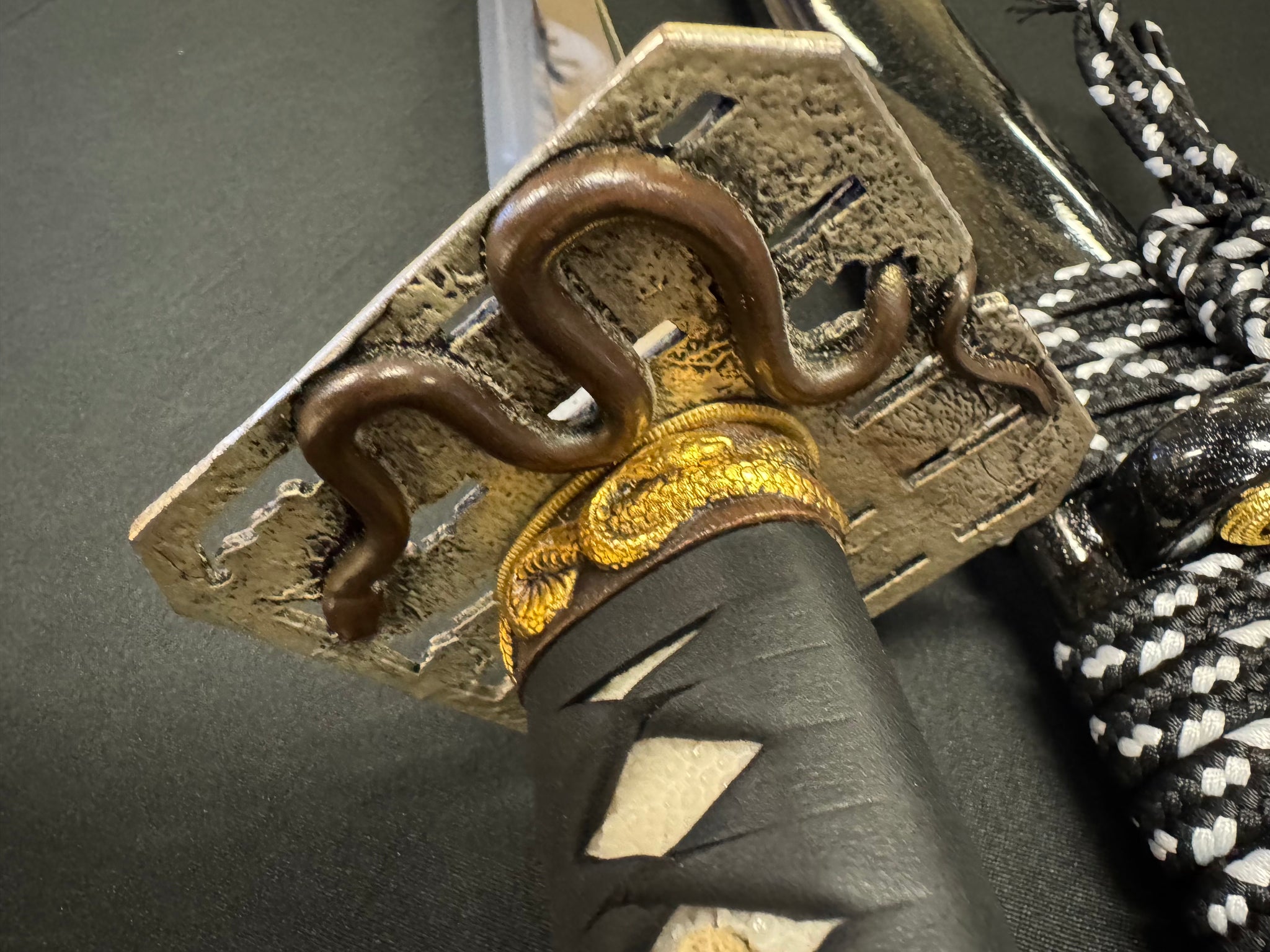 Cloudhammer Titan Series O-Katana - Silver Serpent SX105v 84 cm Blade 40 mm Wide