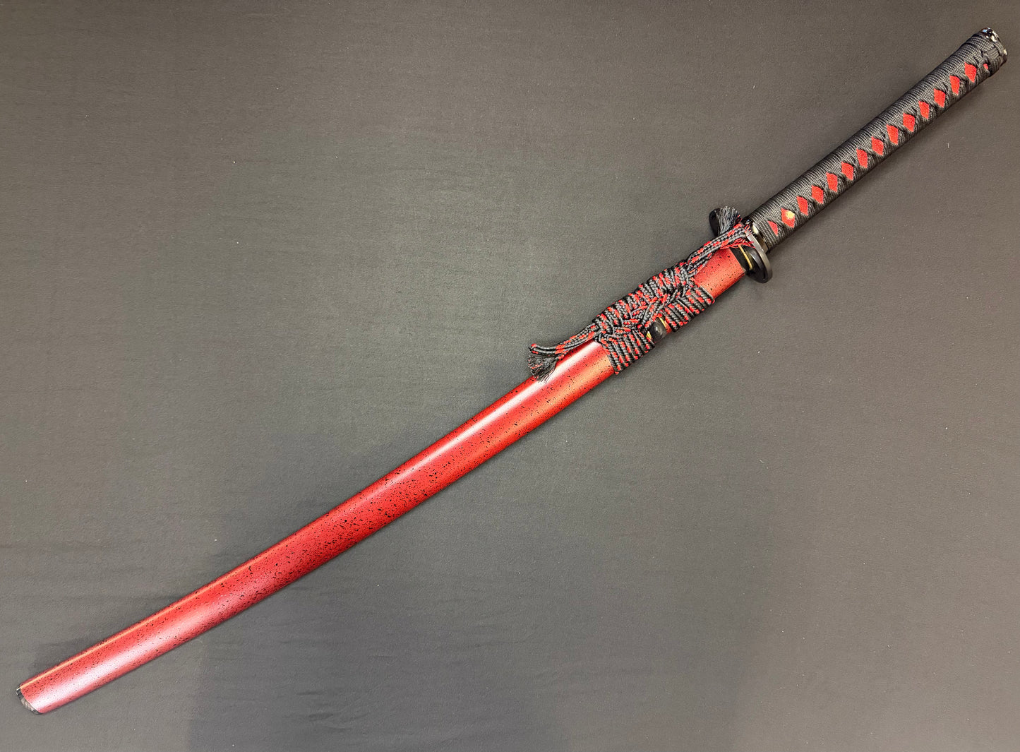 PRE-ORDER Phoenix Armory Samgakdo -  Korean Mat Cutter - Red Taeguk 65Mn Spring Steel