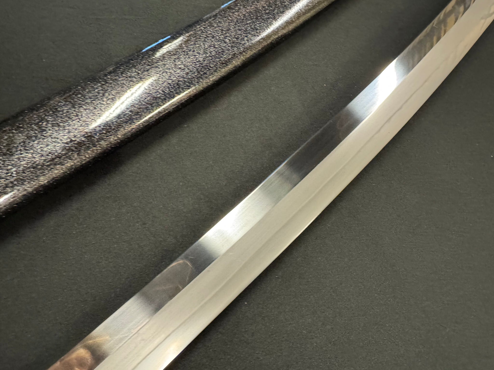 Cloudhammer Titan Series O-Katana - Cobalt Lattice SX105v 84 cm Blade 40 mm Wide