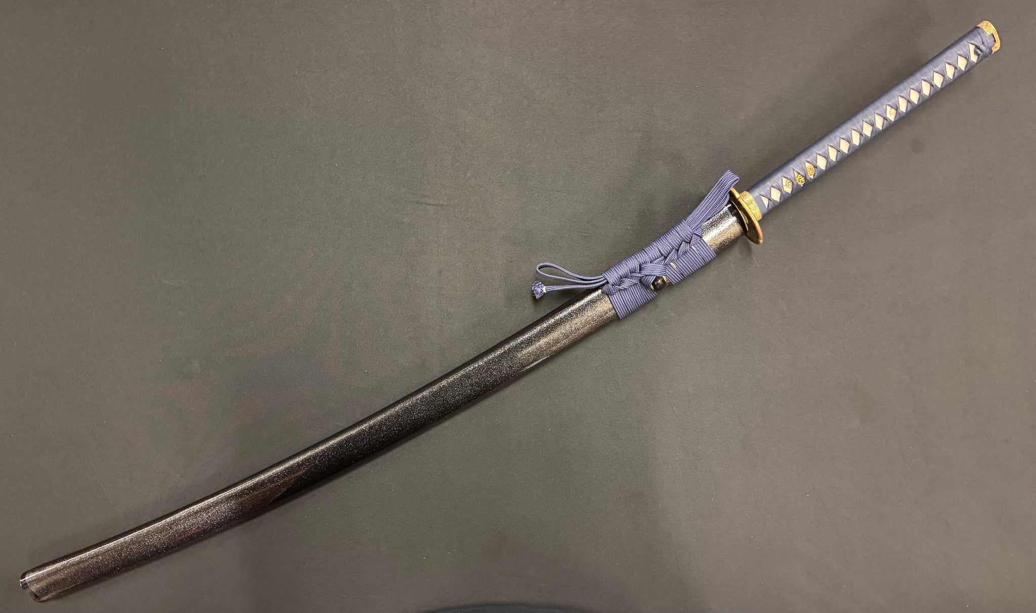 Cloudhammer Titan Series O-Katana - Cobalt Lattice SX105v 84 cm Blade 40 mm Wide