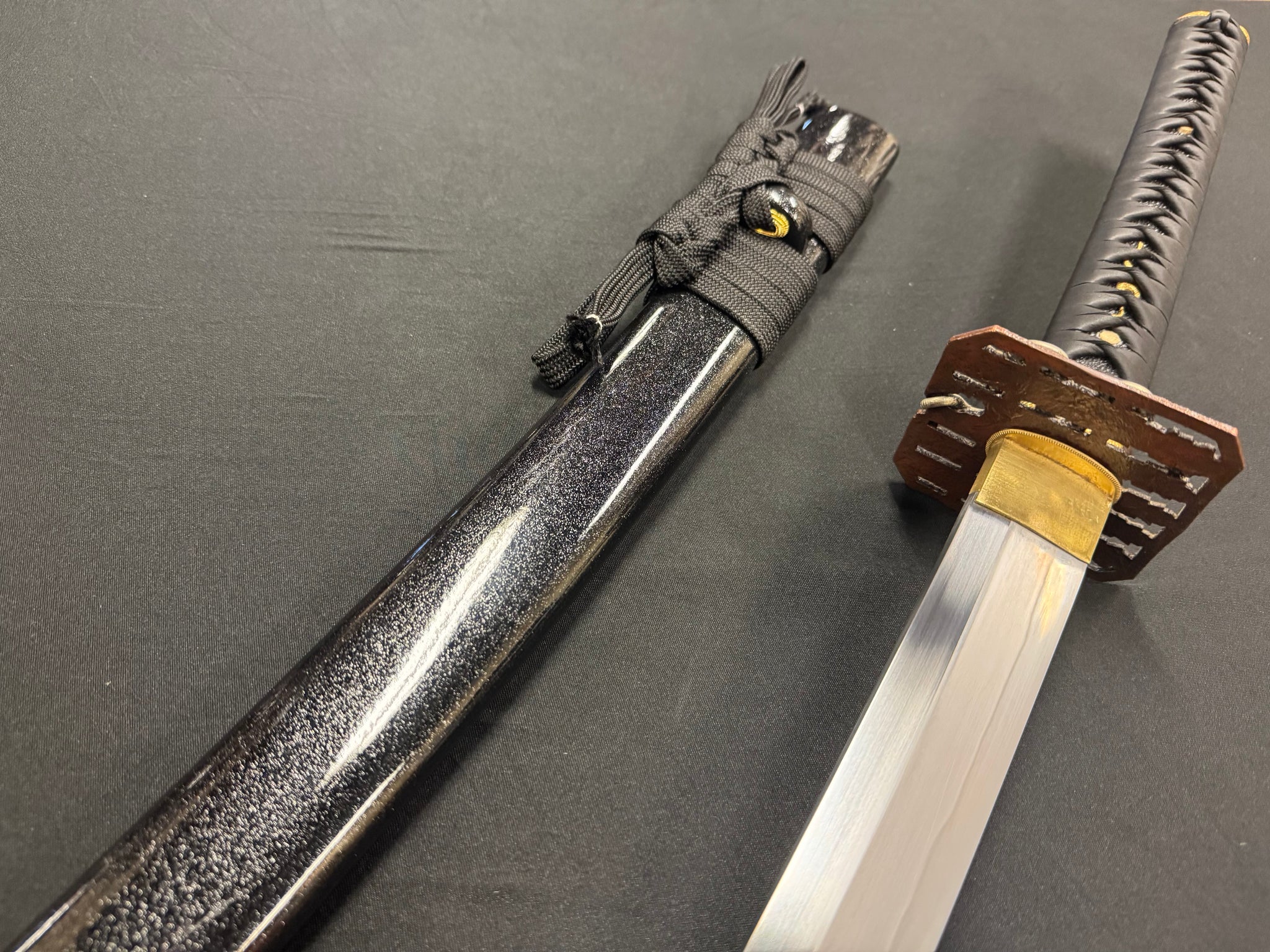 Cloudhammer Titan Series O-Katana - Black Serpent SX105v 84 cm Blade 40 mm Wide