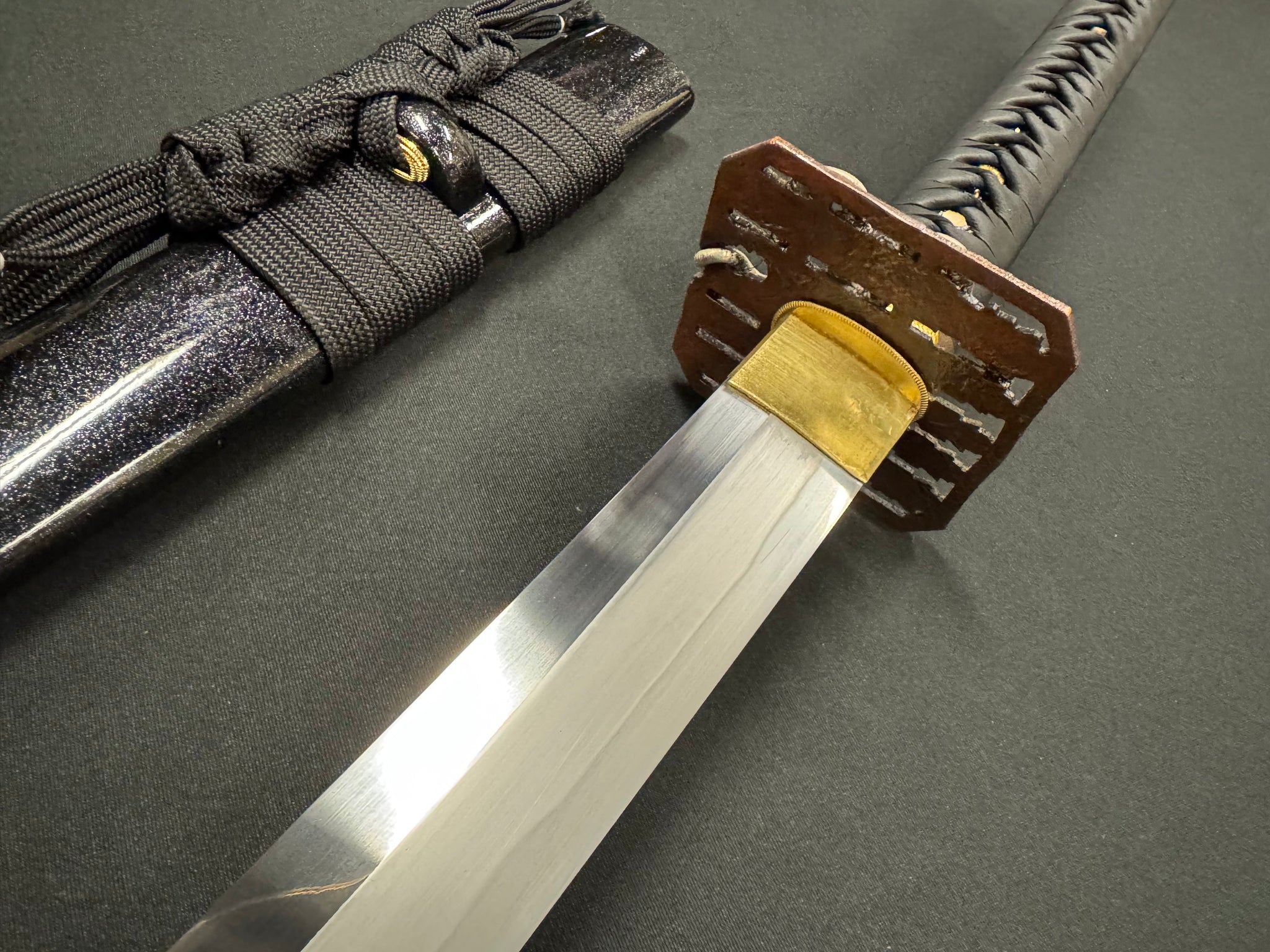 Cloudhammer Titan Series O-Katana - Black Serpent SX105v 84 cm Blade 40 mm Wide