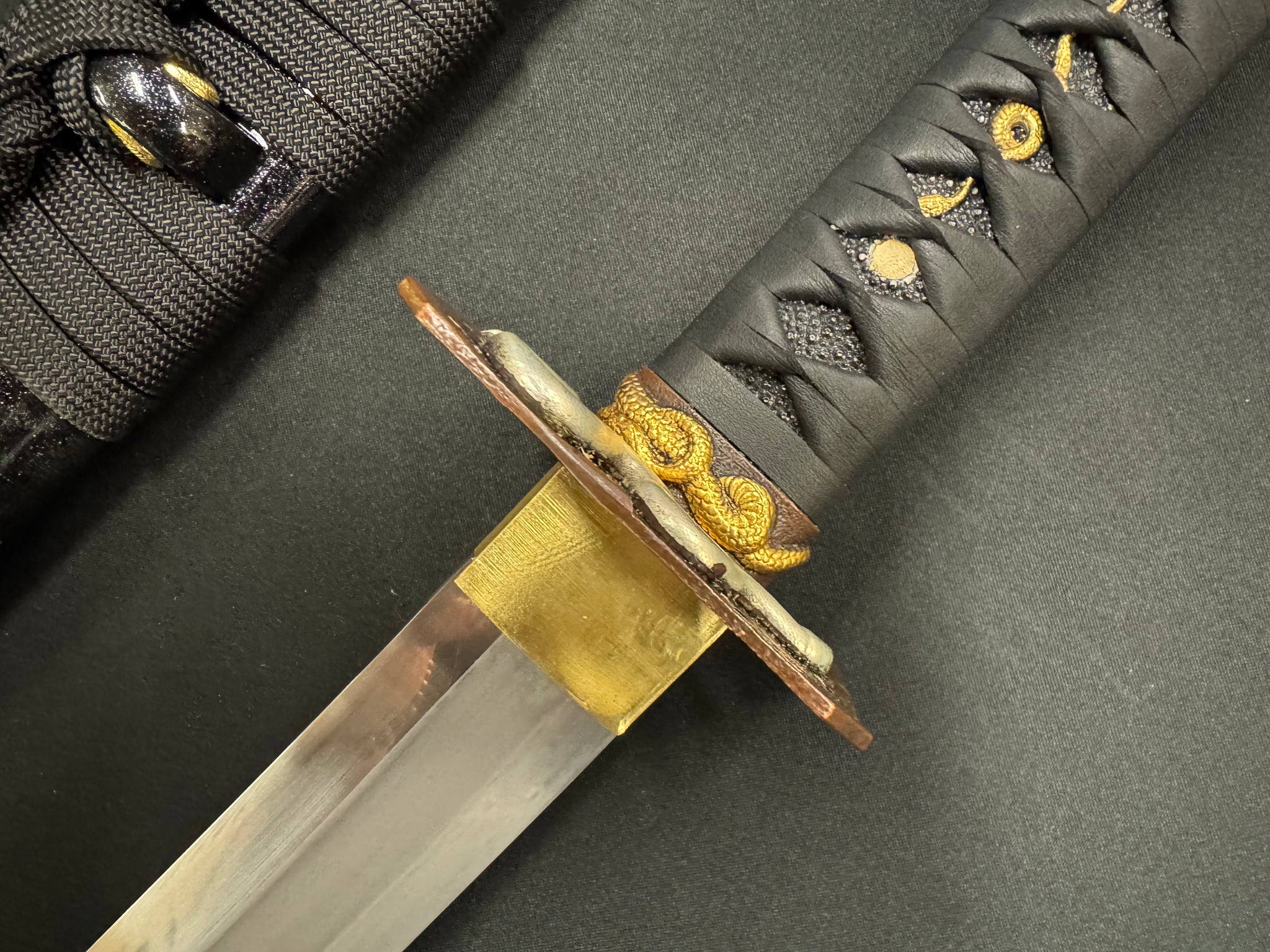 Cloudhammer Titan Series O-Katana - Black Serpent SX105v 84 cm Blade 40 mm Wide