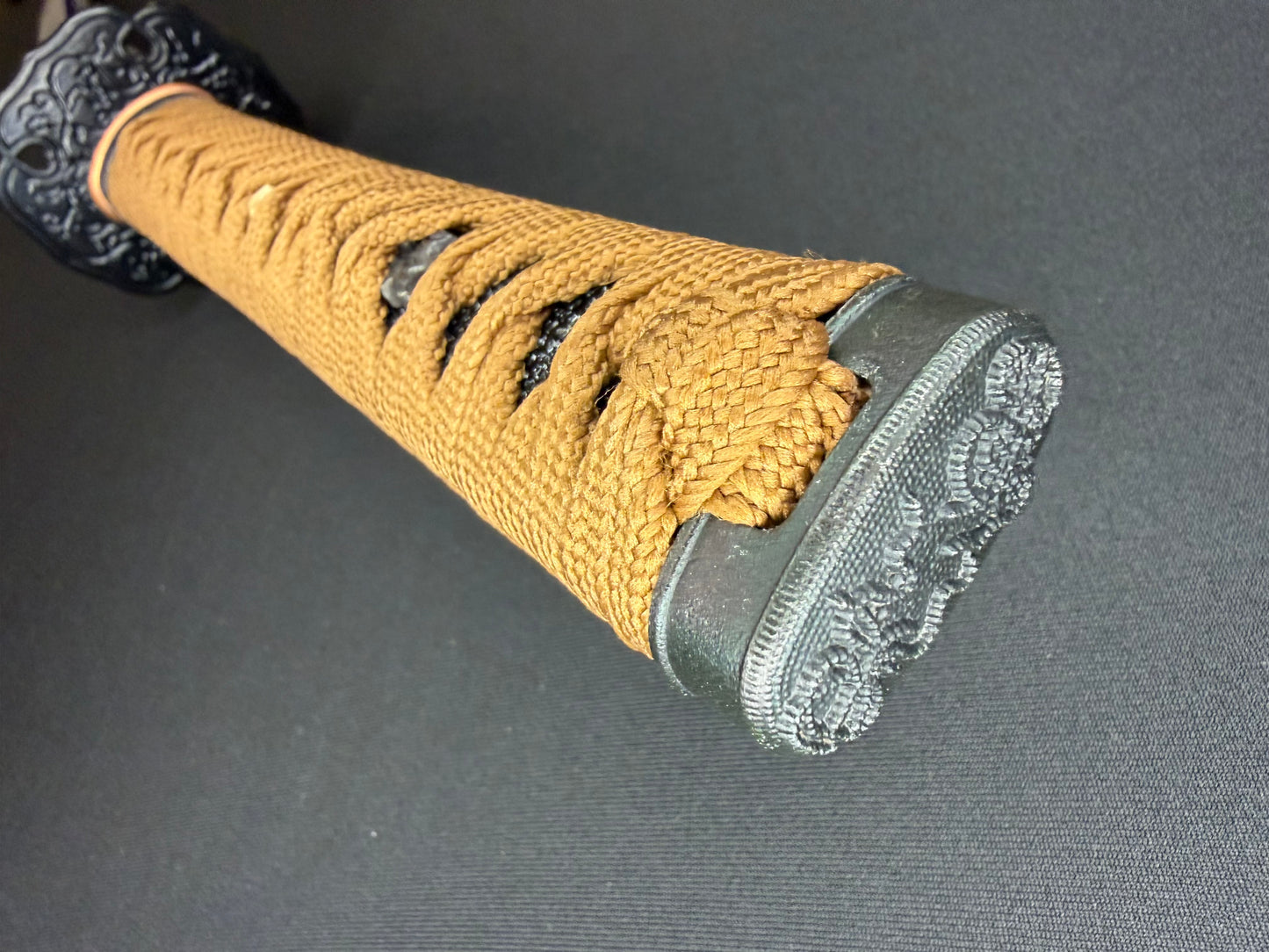Legacy Steel O-Katana Titan Stout - Hollyhock with Bo-hi, Choji Hamon, 1095 clay tempered