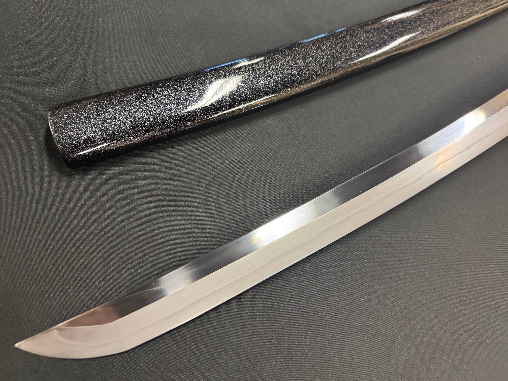 Cloudhammer Titan Series O-Katana - Black Serpent SX105v 84 cm Blade 40 mm Wide