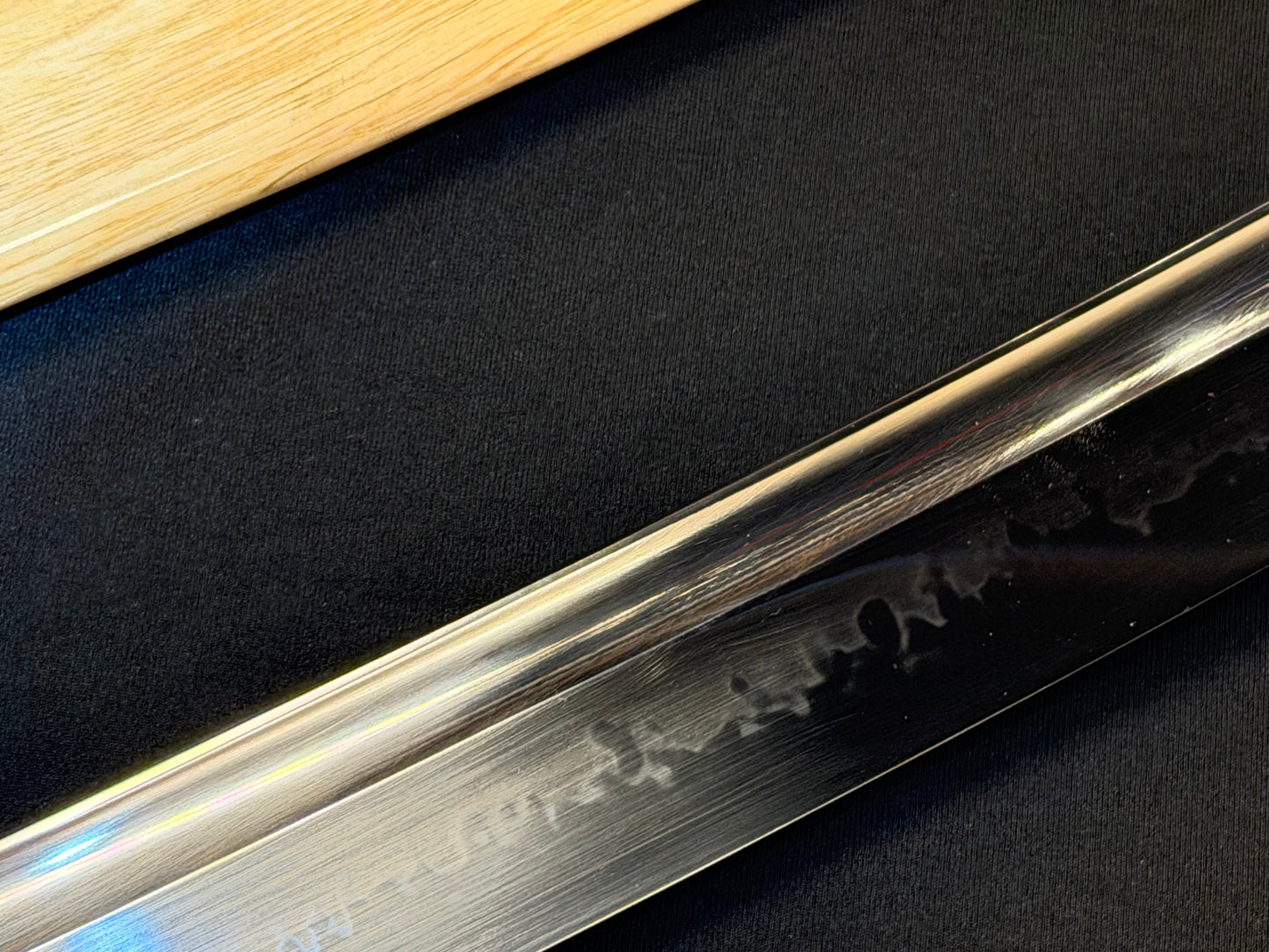 Legacy Steel O-Katana Titan Stout - Hollyhock with Bo-hi, Choji Hamon, 1095 clay tempered