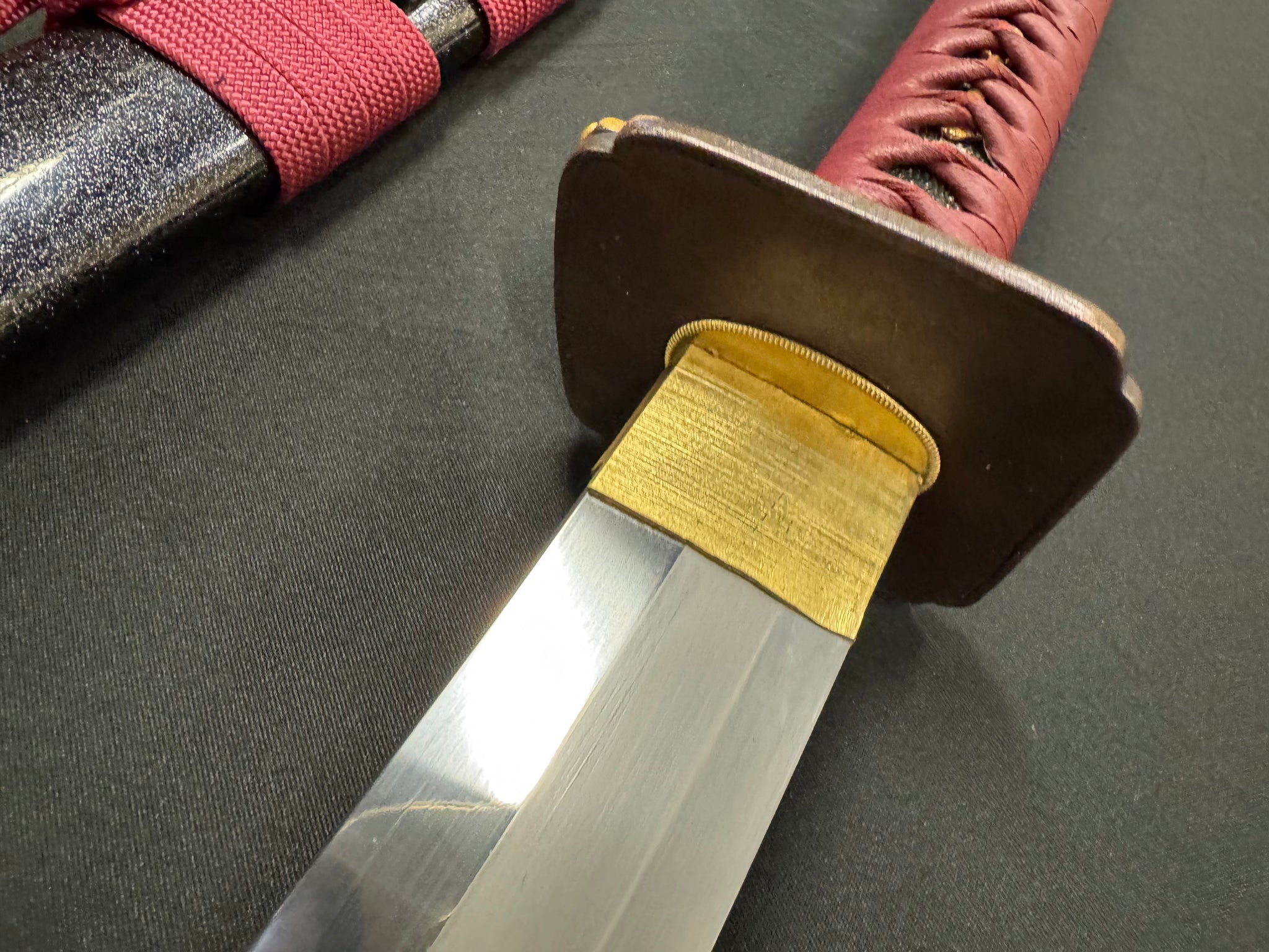 Cloudhammer Titan Series O-Katana - Crimson Buddha SX105v 84 cm Blade 40 mm Wide