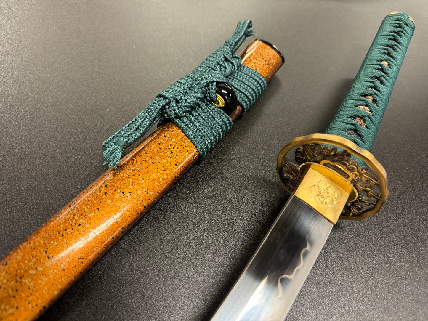 Moritaka Razor Katana - Sun Cherry   - T10 Clay-Tempered Hadori Polish