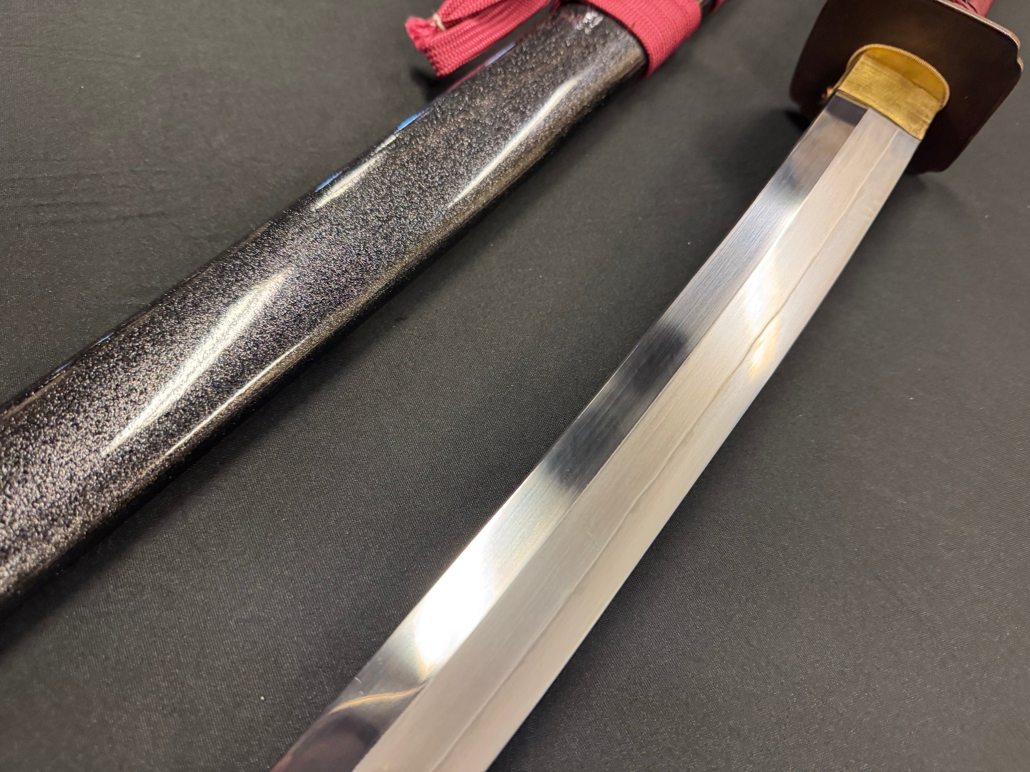 Cloudhammer Titan Series O-Katana - Crimson Buddha SX105v 84 cm Blade 40 mm Wide