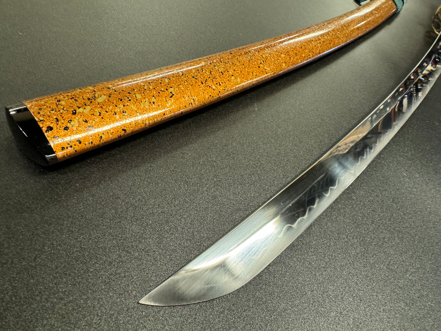 Moritaka Razor Katana - Sun Cherry   - T10 Clay-Tempered Hadori Polish