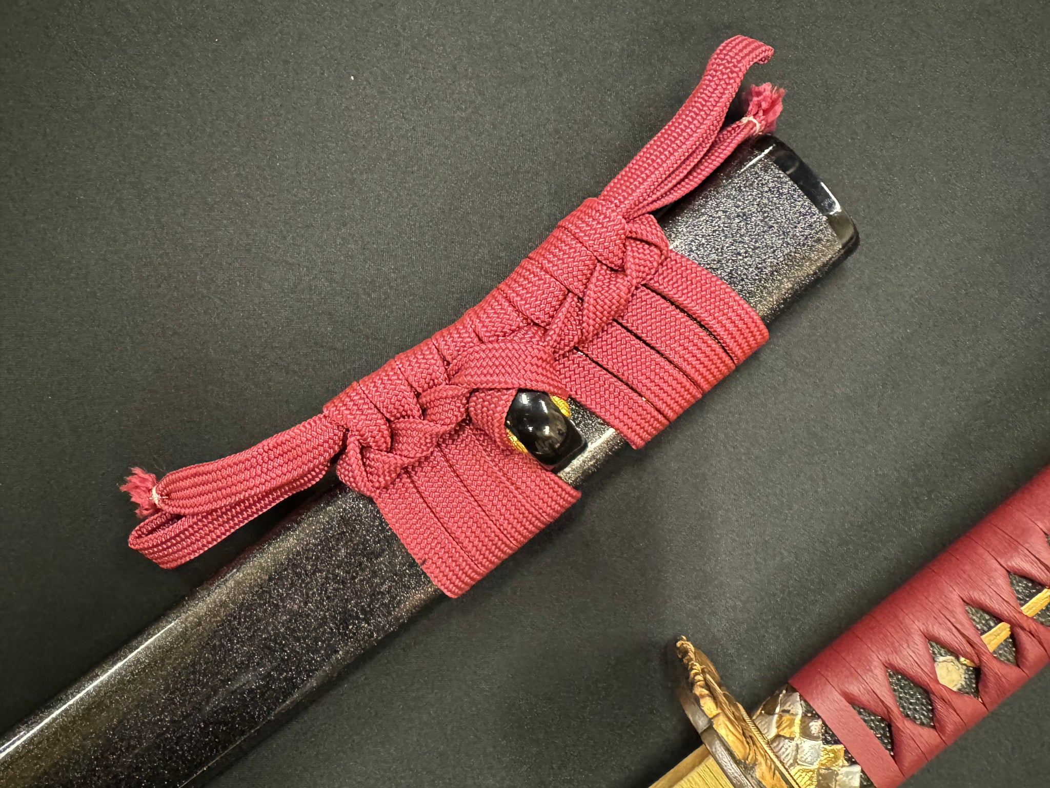 Cloudhammer Titan Series O-Katana - Crimson Buddha SX105v 84 cm Blade 40 mm Wide