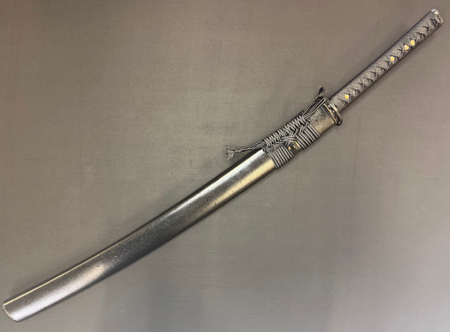 Legacy Steel O-Katana Titan Stout - Mitsudomoe with Bo-hi, Choji Hamon, 1095 clay tempered