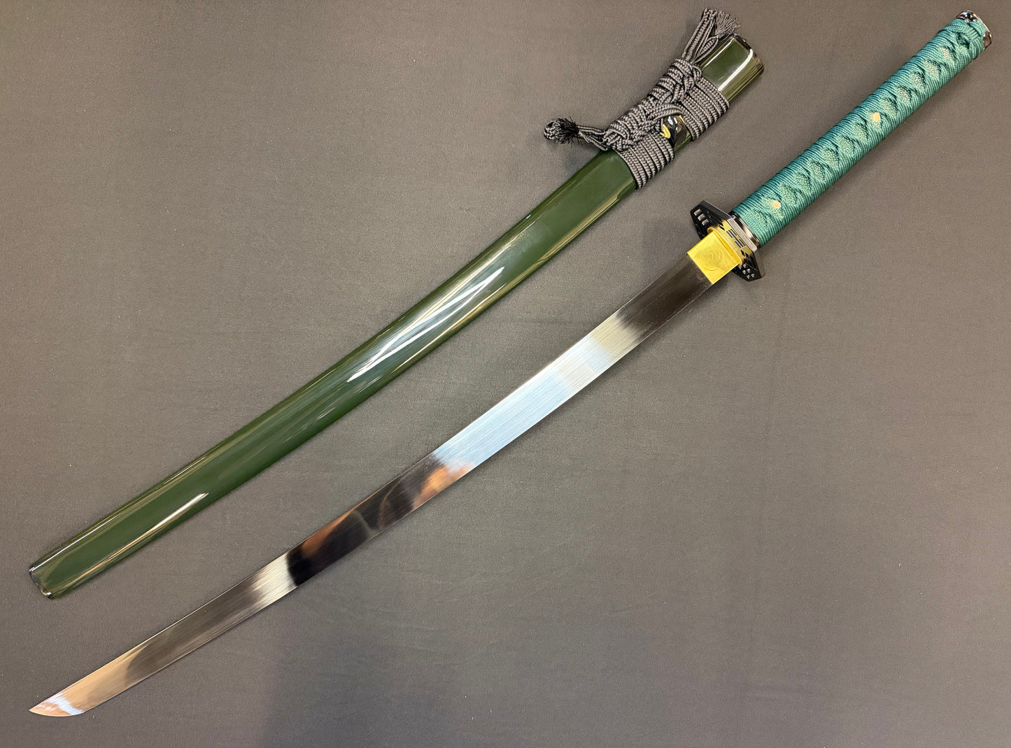 PRE-ORDER Phoenix Armory Samgakdo -  Korean Mat Cutter - Green Trigram 65Mn Spring Steel