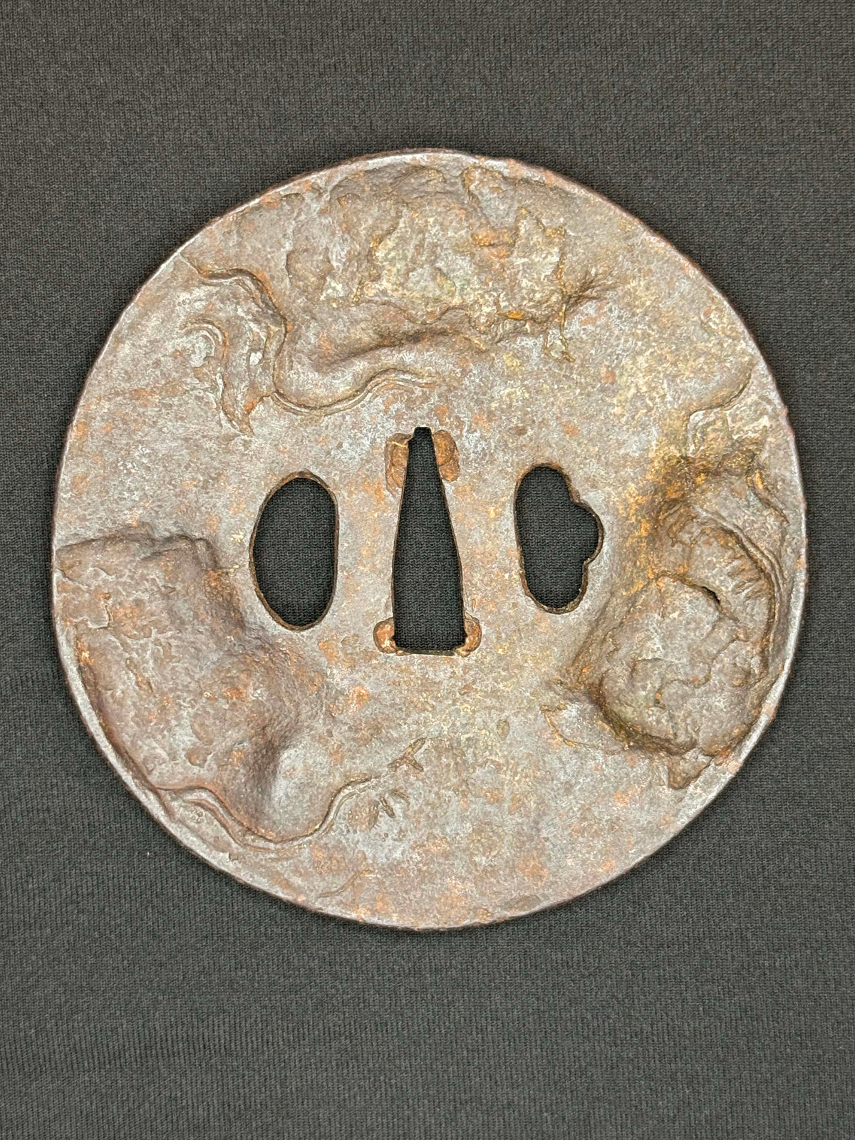 Antique Nihonto - Late Edo GIANT Katana with Koshirae, Signed Koshu Yori Katsuyamajo Minami Hisatsugu Saku Kore, Dated Tenpo 13 (1842) February, NBTHK Certified