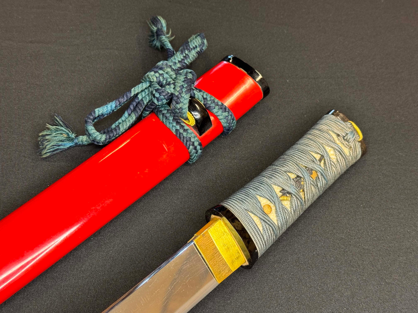 Antique Nihonto - Tanto with Koshirae, signed Jumyo, NBTHK certified