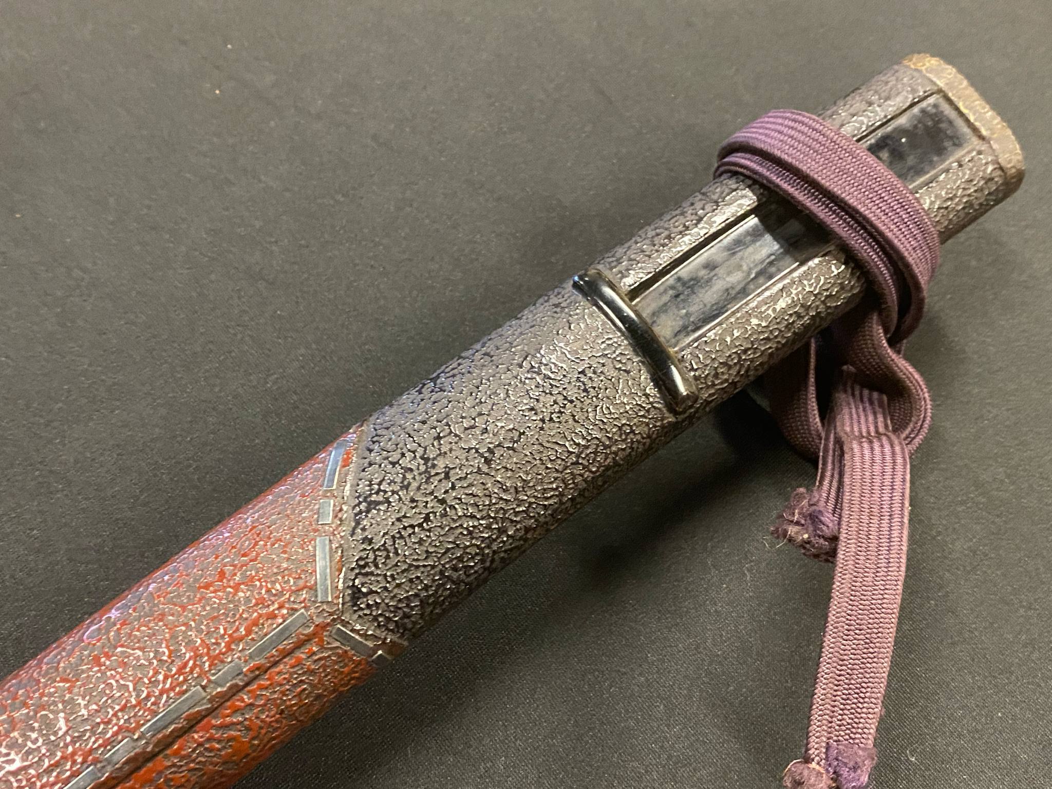 Antique Nihonto - Daishou Katateuchi Katana (Late Muromachi, signed Norimitsu) and Wakizashi (Late Muromachi, signed Bishu Mihara Ju Kai Masahisa) (neither verified)