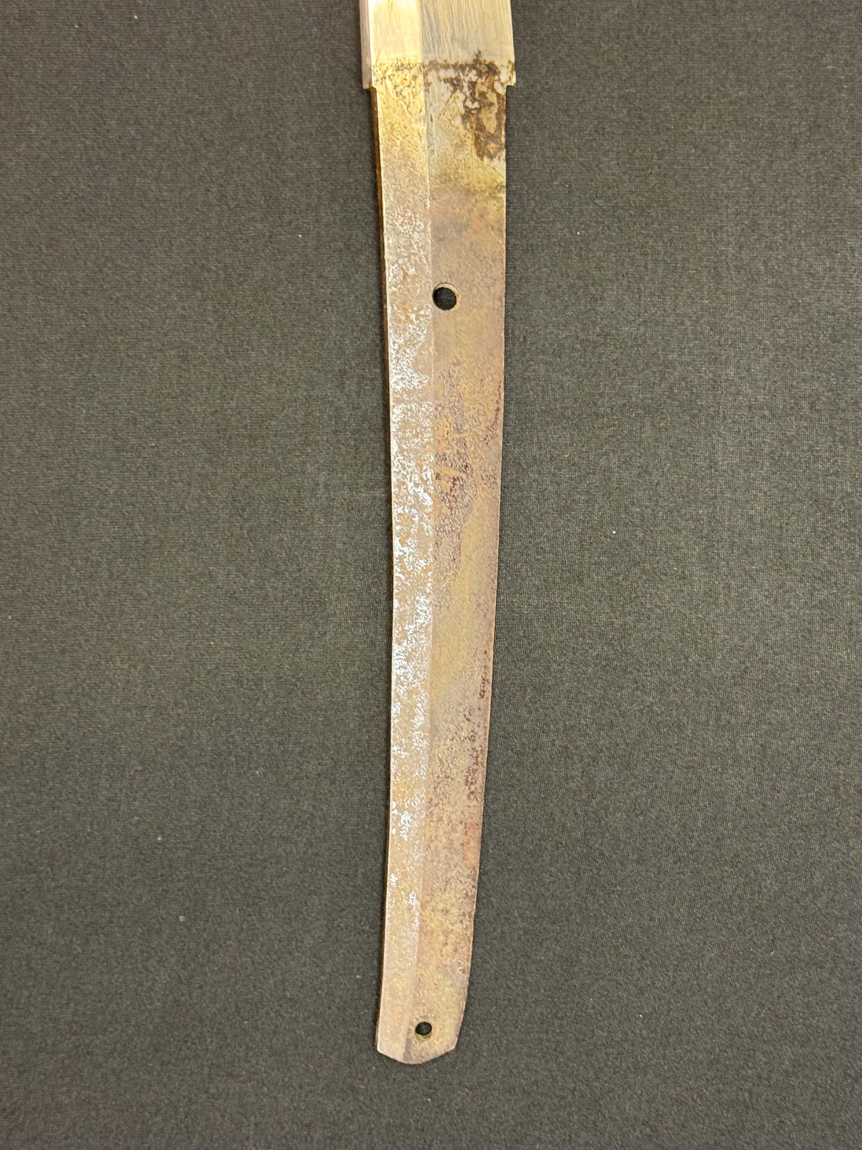 Antique Nihonto - LONG VERY WIDE Katana in Koshirae