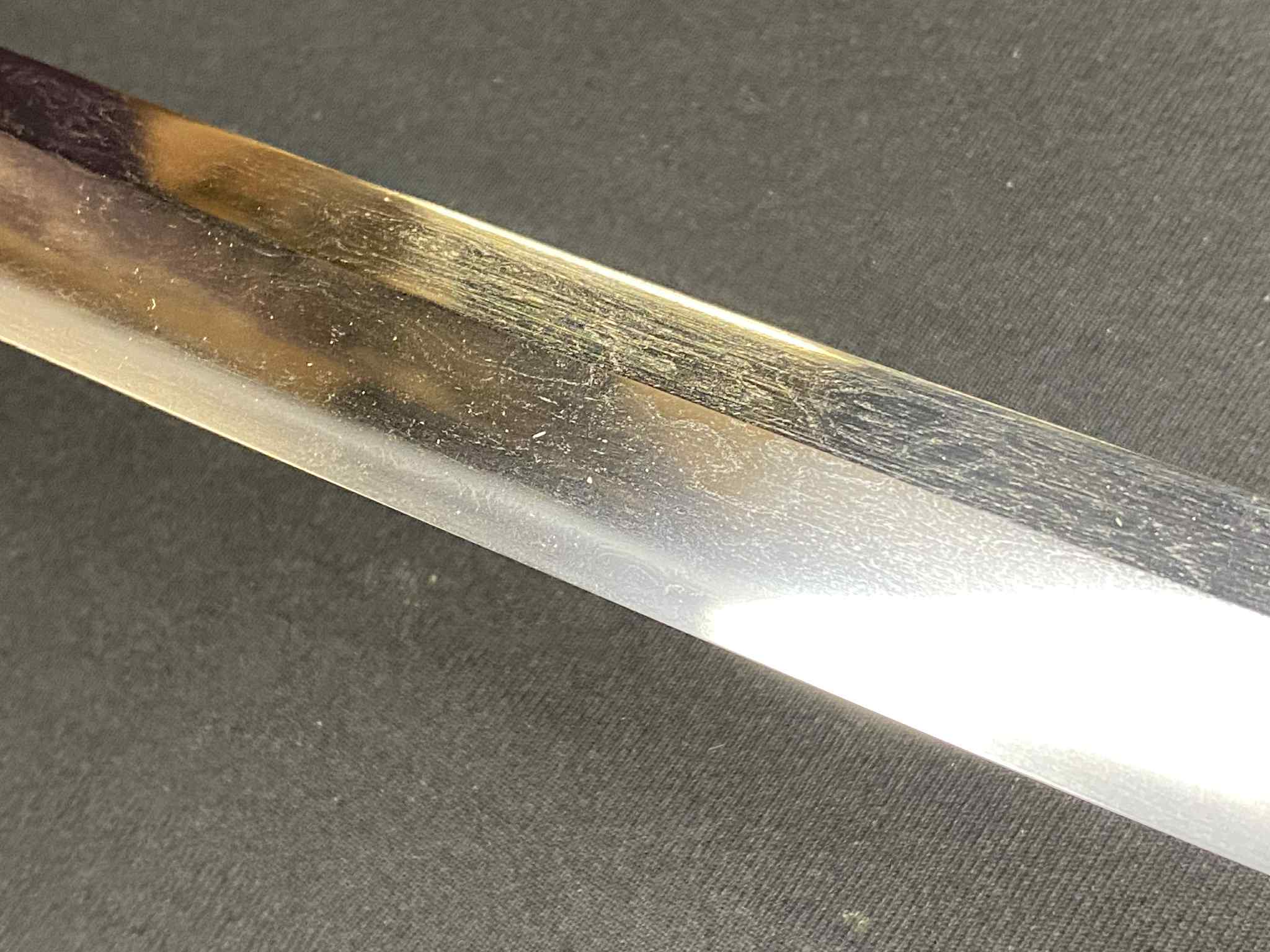 Antique Nihonto - Katana with Tachi Koshirae - Muramachi (5-600 years old) - NBTHK Attributed to Uda