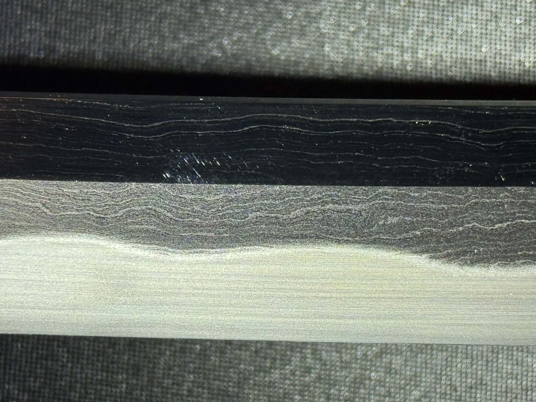 Masterwork Phoenix Armory Katana - Dark Vanguard Handachi Folded Steel