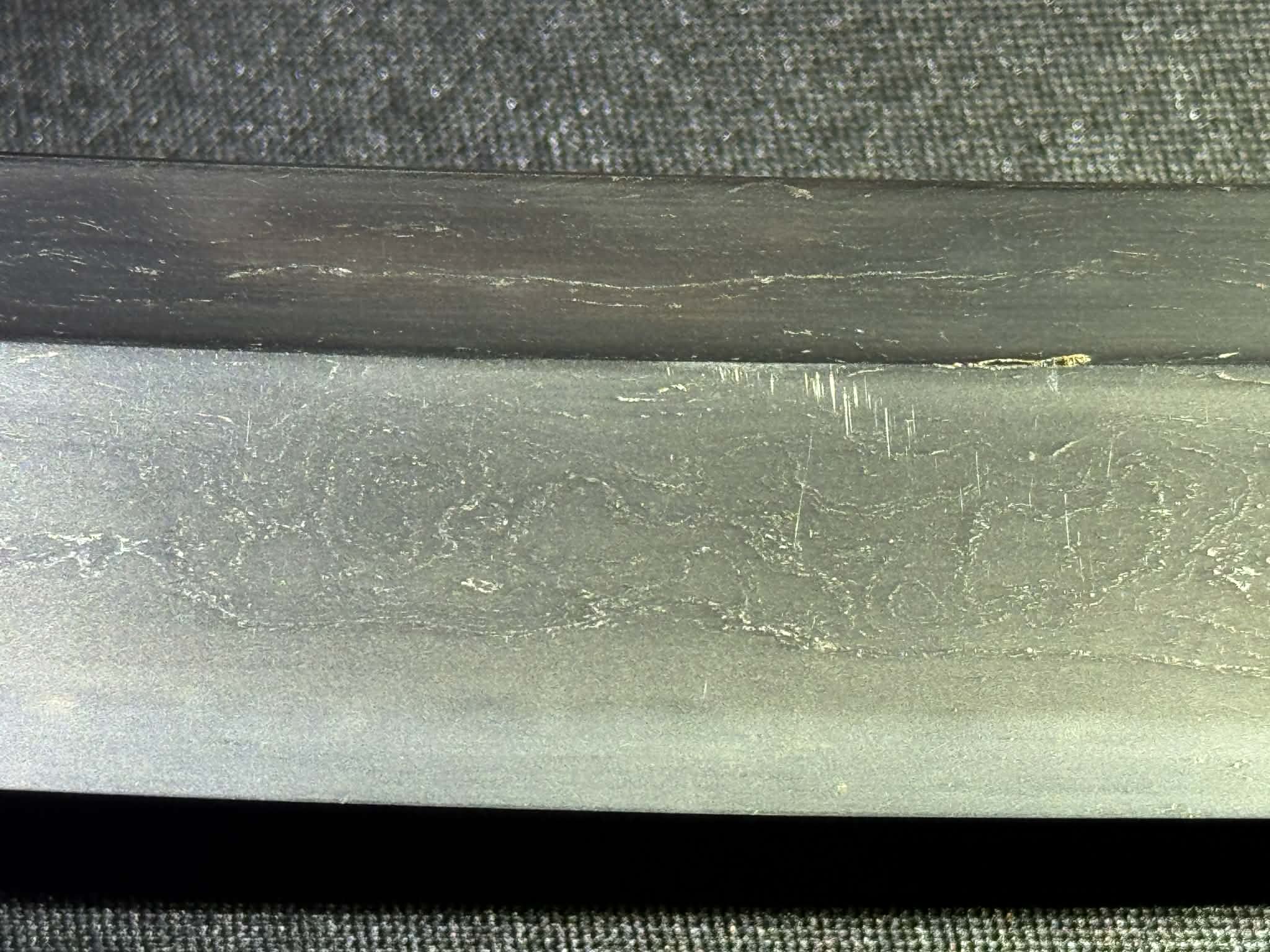 Antique Nihonto - Nagamaki Naoshi wakizashi in lacquered shirasaya