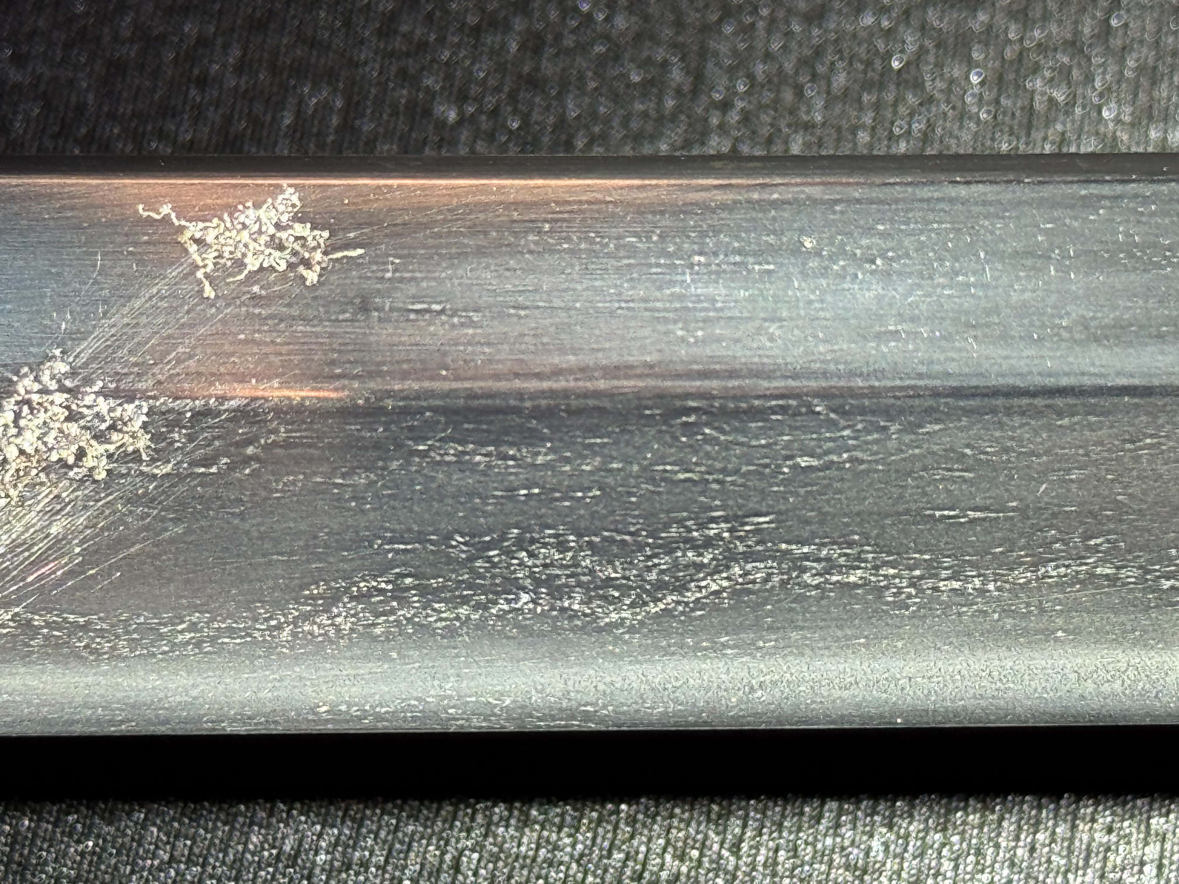 Antique Nihonto - Late Edo (150 years old) LONG Katana in Shirasaya - Signed Shohoken Yoshiyuki , NBTHK certified