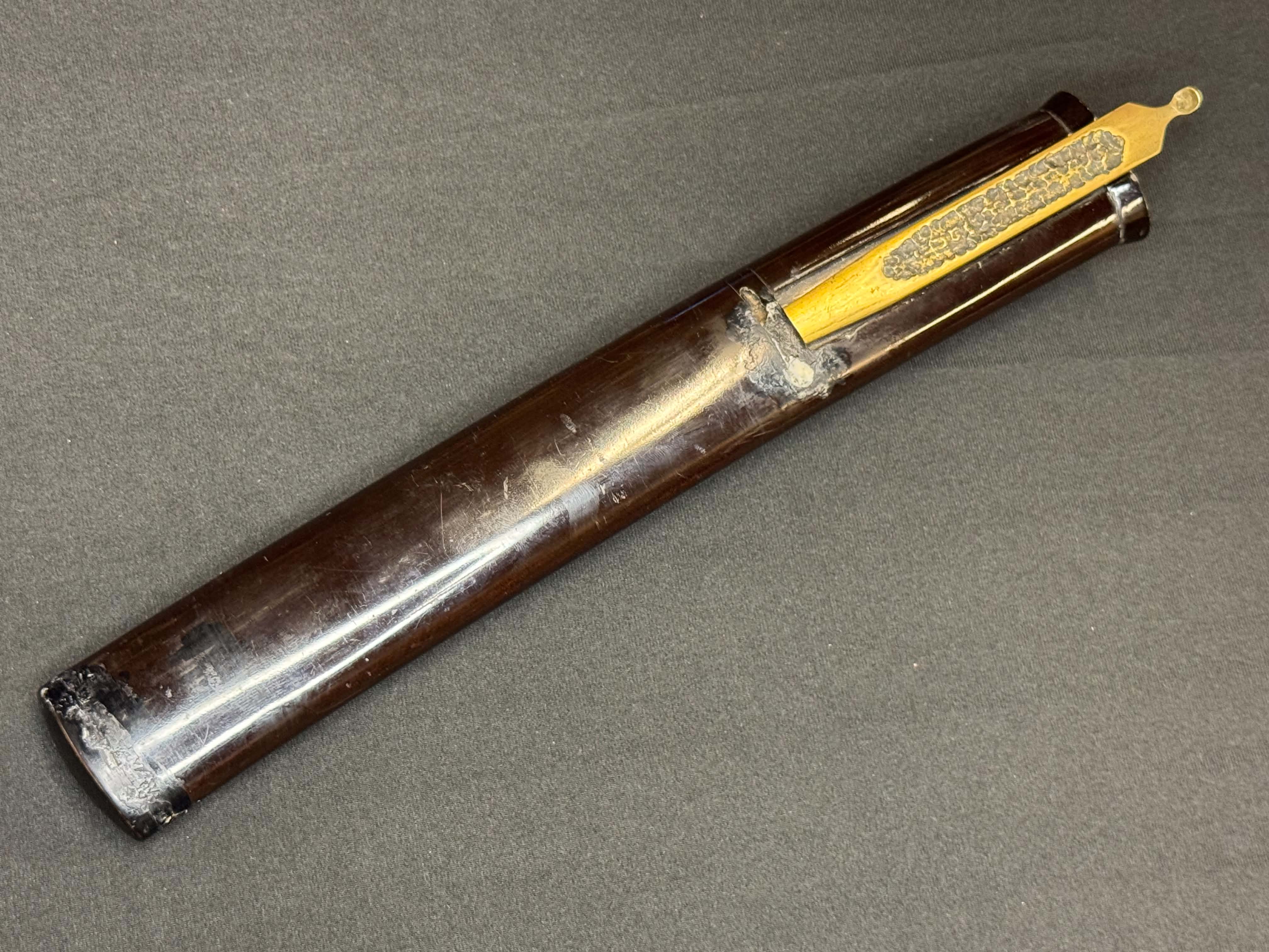 Antique Nihonto - Tanto in koshirae, signed Hiroyoshi, NBTHK certified