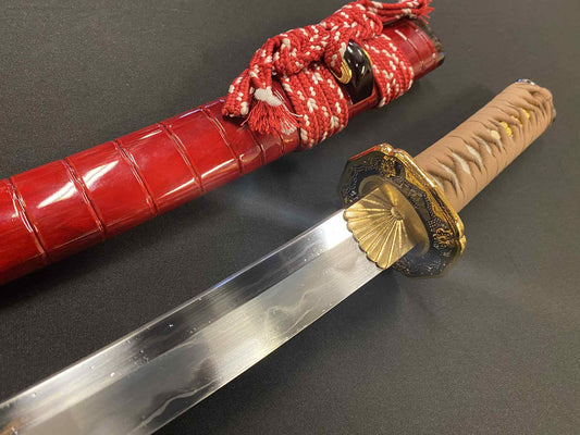 Legacy Steel Tanto - scarlet imperial - Osoraku Zukuri -1095