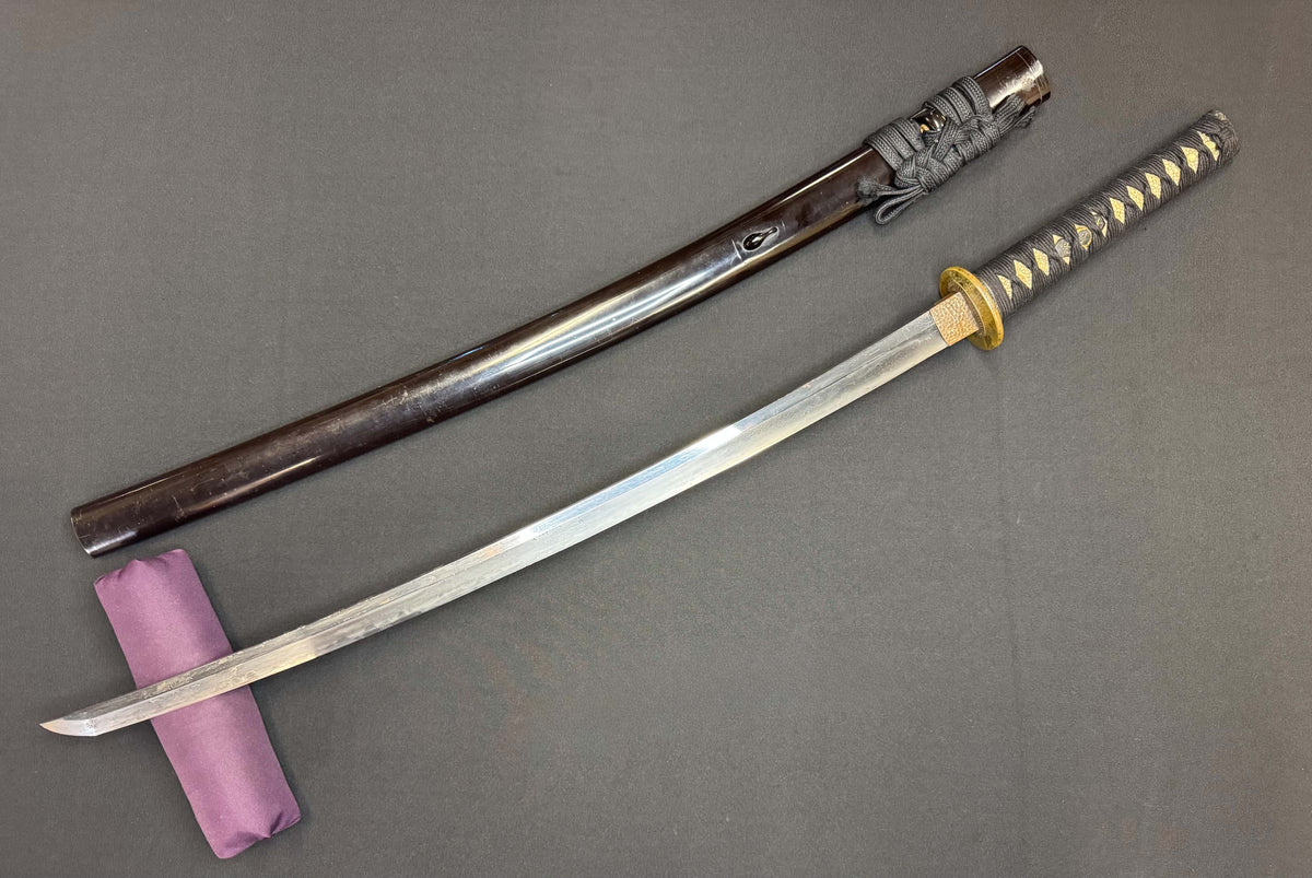 Antique Nihonto - Katateuchi Katana in Koshirae