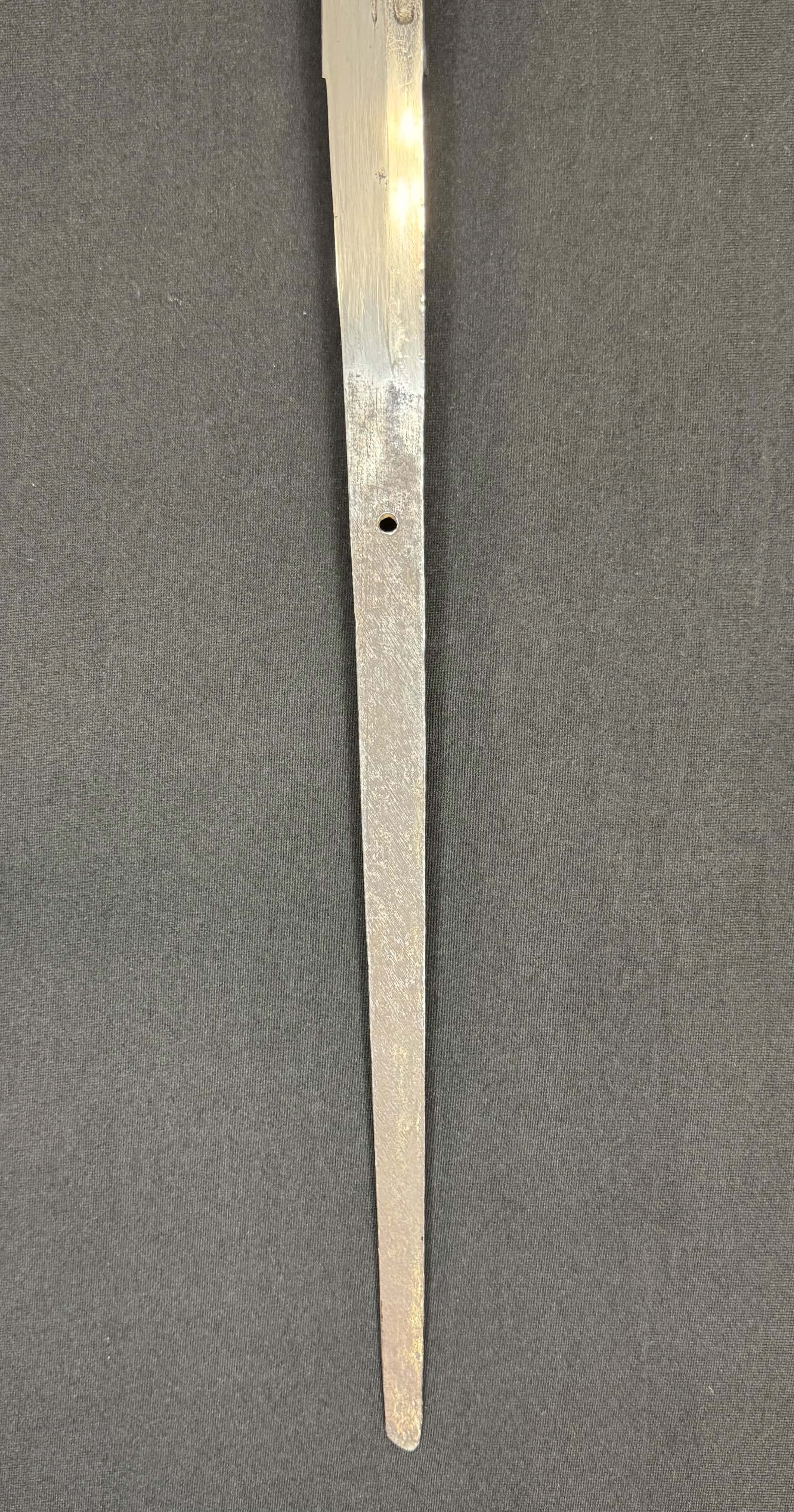 Antique Nihonto - Long Habaki Naginata in Koshirae