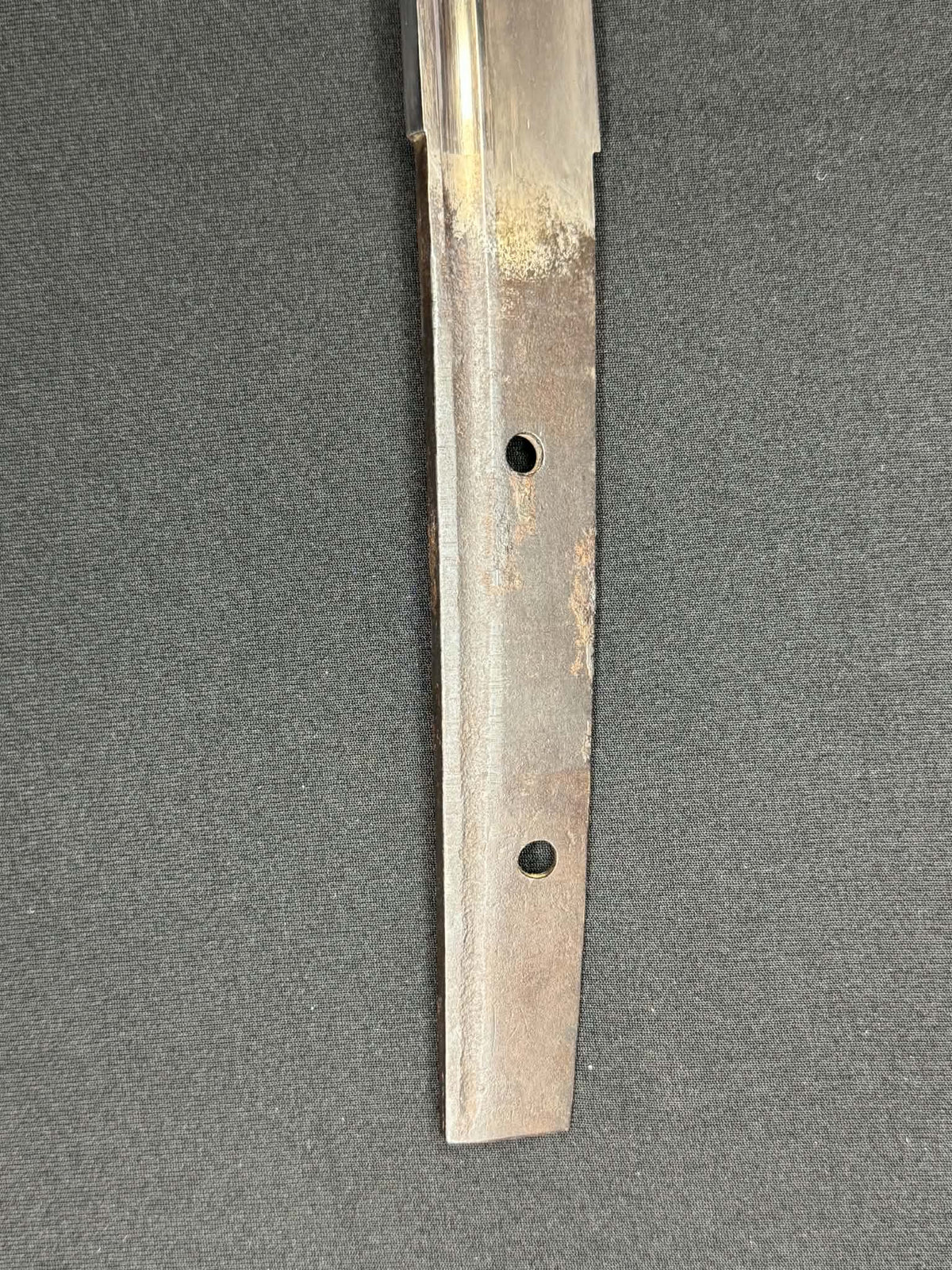 Antique Nihonto - Early Nanbokucho (about 700 years old) Wakizashi in Shirasaya, Tanobe Sayagaki attributed to Shikkake