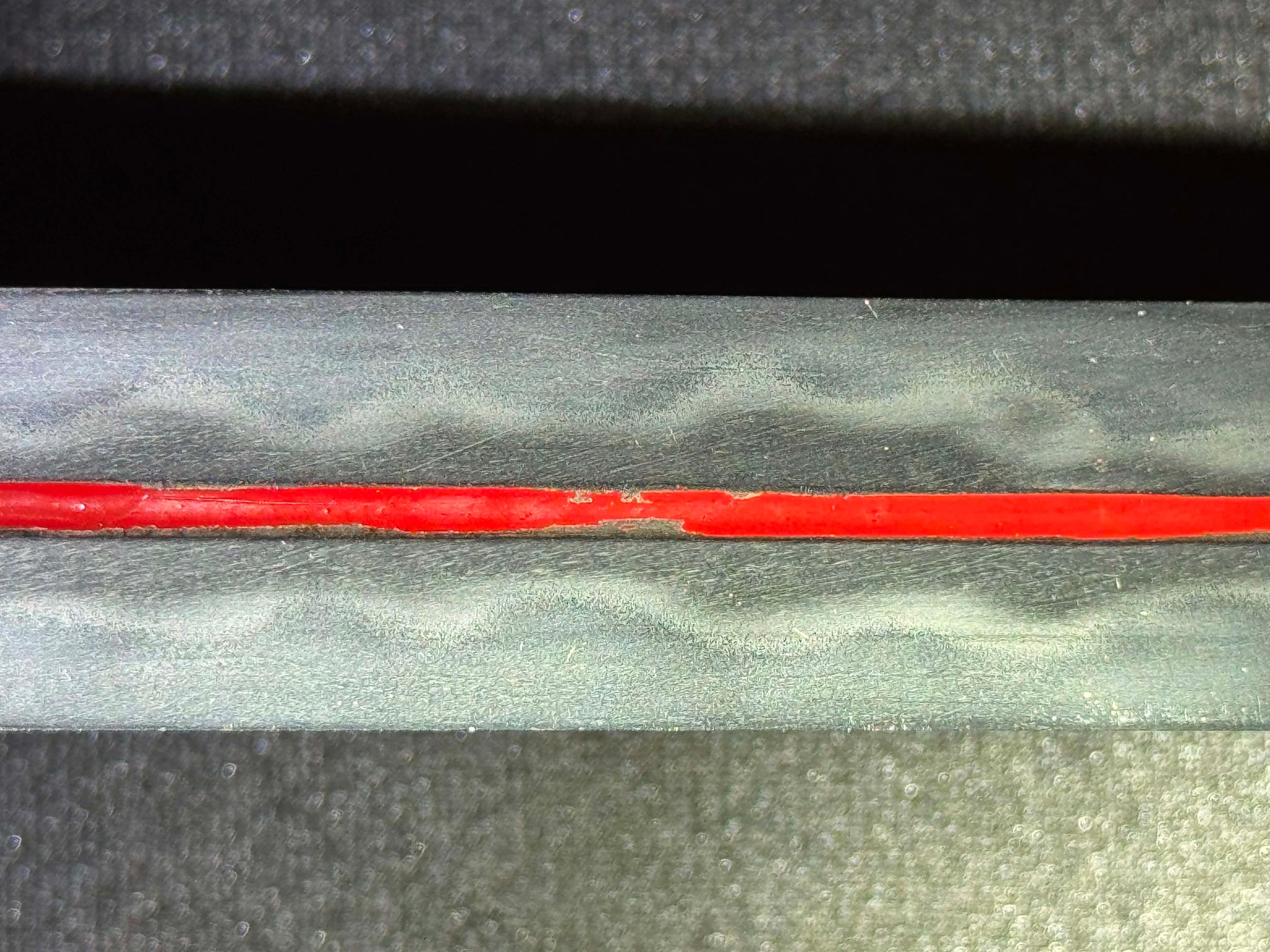 Antique Nihonto - Sankaku Yari in Shikomizue mounts (Stick Sword), signed -tsune