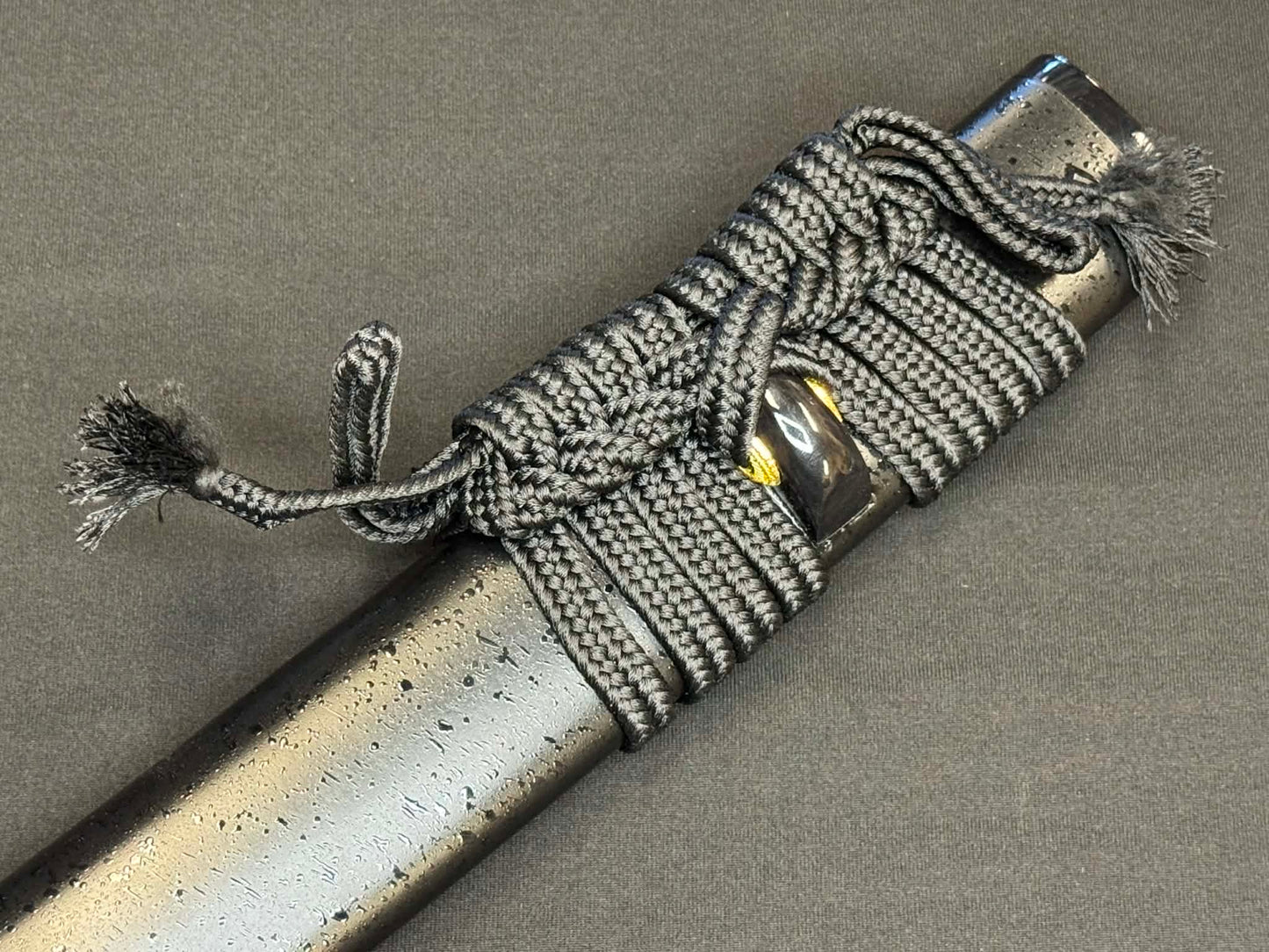 Legacy Blades Samgakdo -  Korean Mat Cutter - 1095 Clay Tempered Carbon Steel 40mm