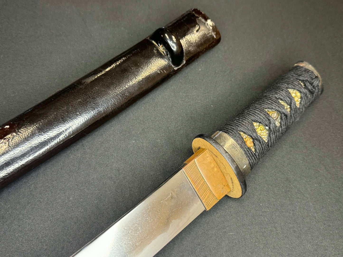 Antique Nihonto - Wakizashi in Koshirae - NBTHK attributed to Daido