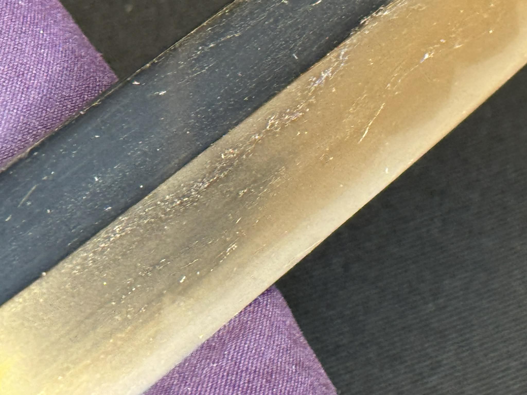Antique Nihonto - Late Muromachi (450-500 years old) Nagamaki Naoshi Katana, signed Mitsunaga - NBTHK attributed to Mino Senjuin