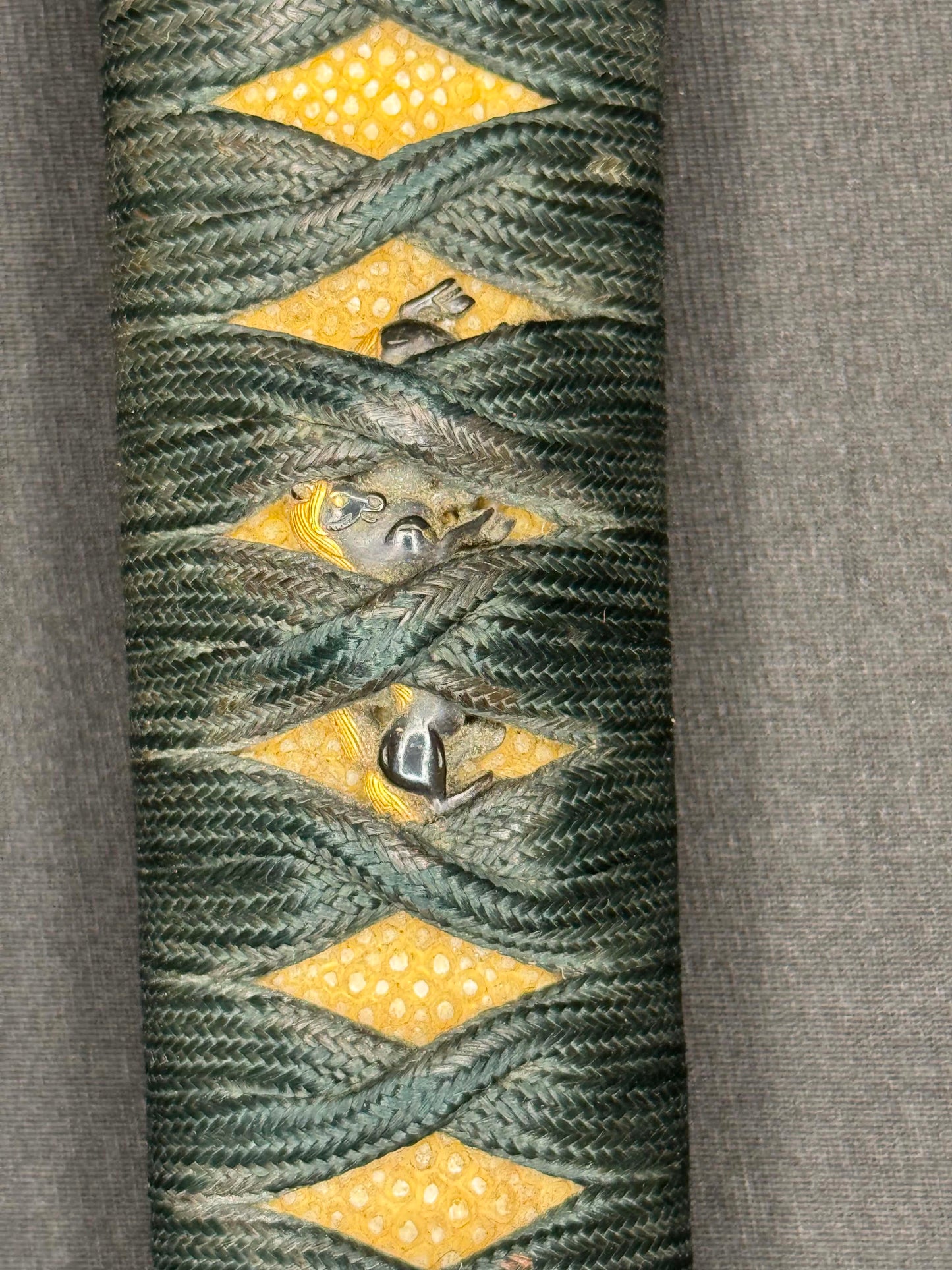 Antique Nihonto - Katana in Hamdachi Koshirae, Signed Chikushu Ju Sa Yasuchika, Dated Genji 1 (1864) NBTHK Certified