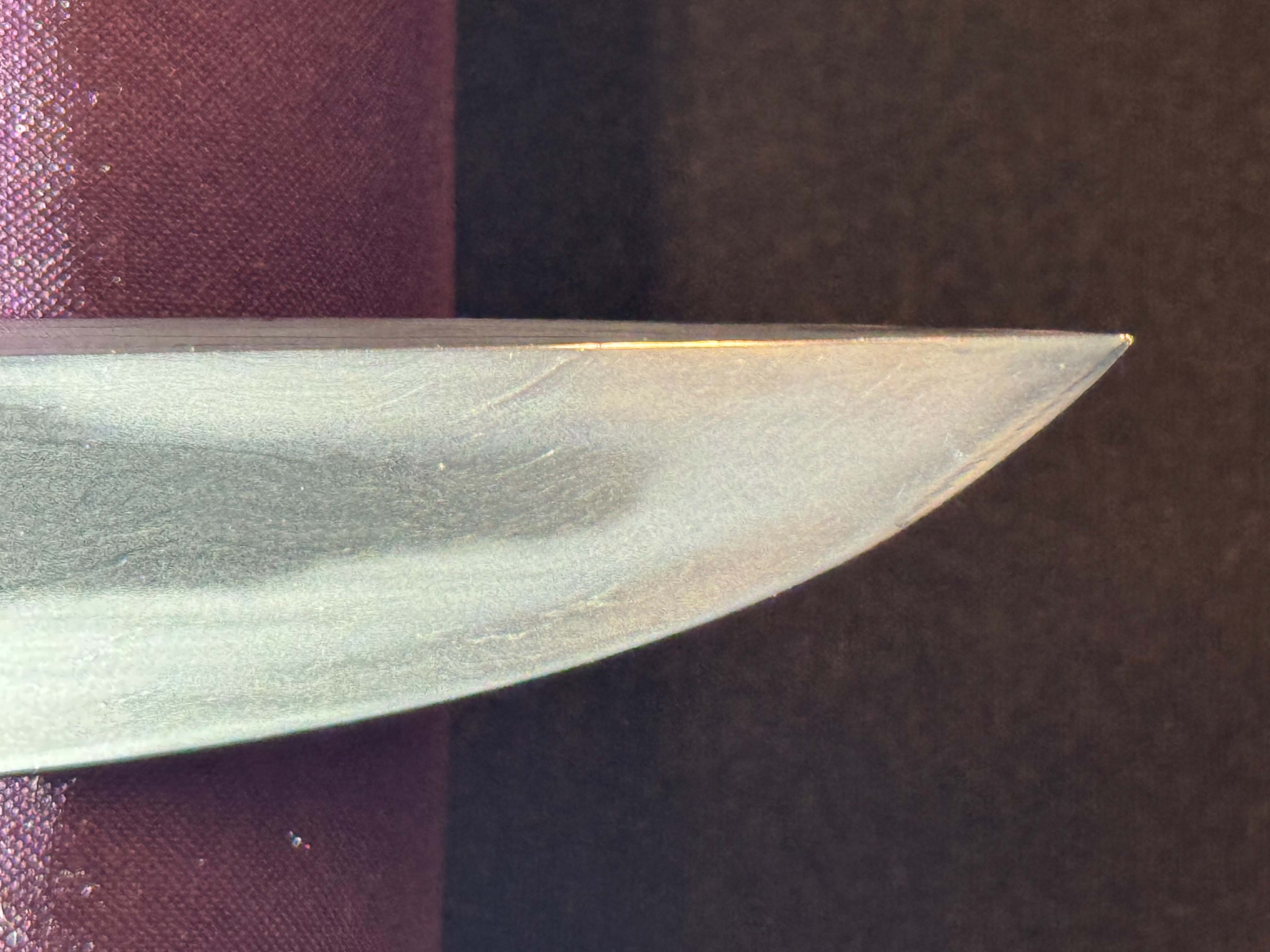 Antique Nihonto - Late Edo (150 years old) Thick Tanto in shirasaya, NBTHK certified to Kaifu