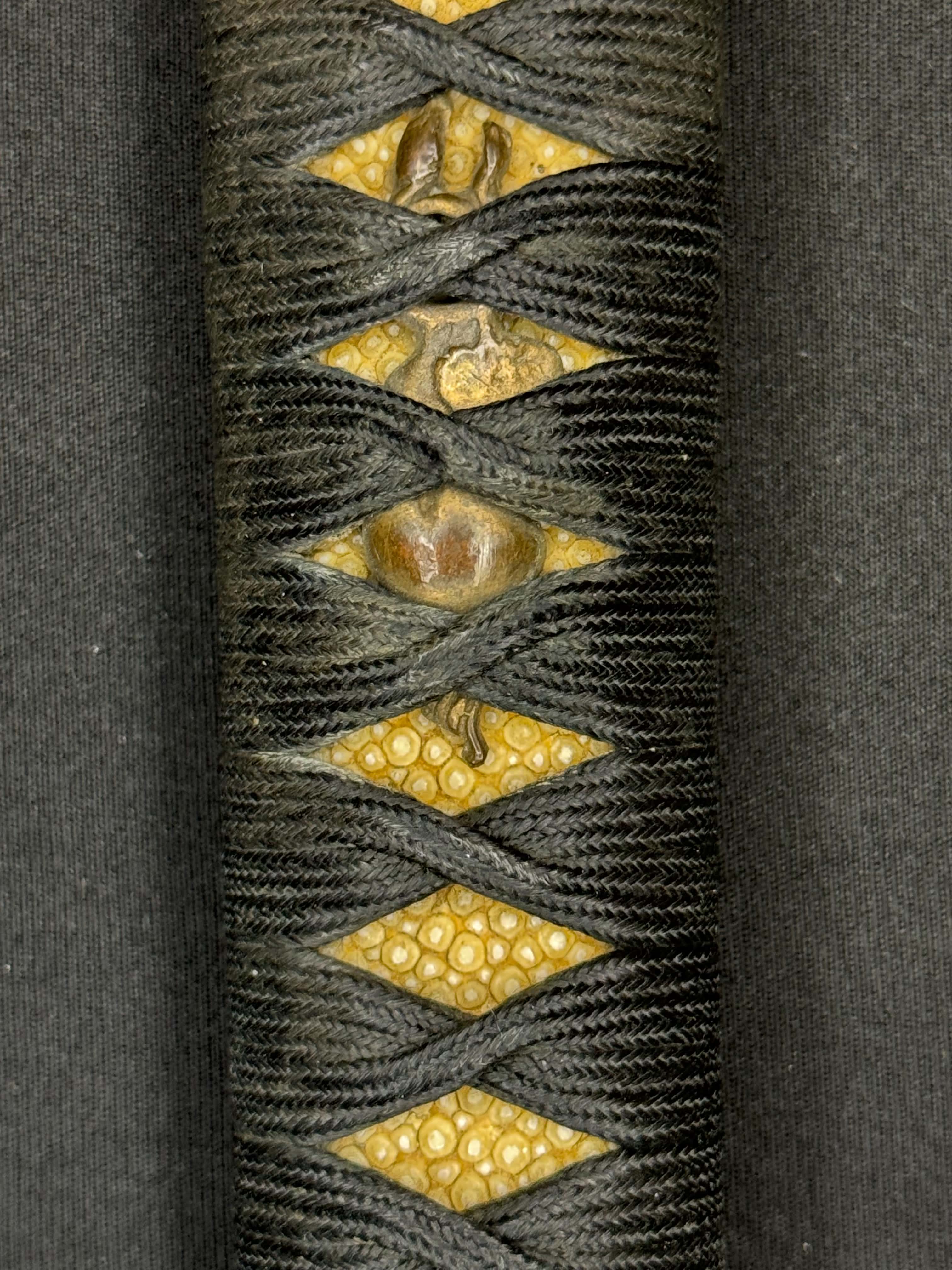 Antique Nihonto - LONG Late Edo Katana with Koshirae, NBTHK attributed to Banryusai Michitoshi