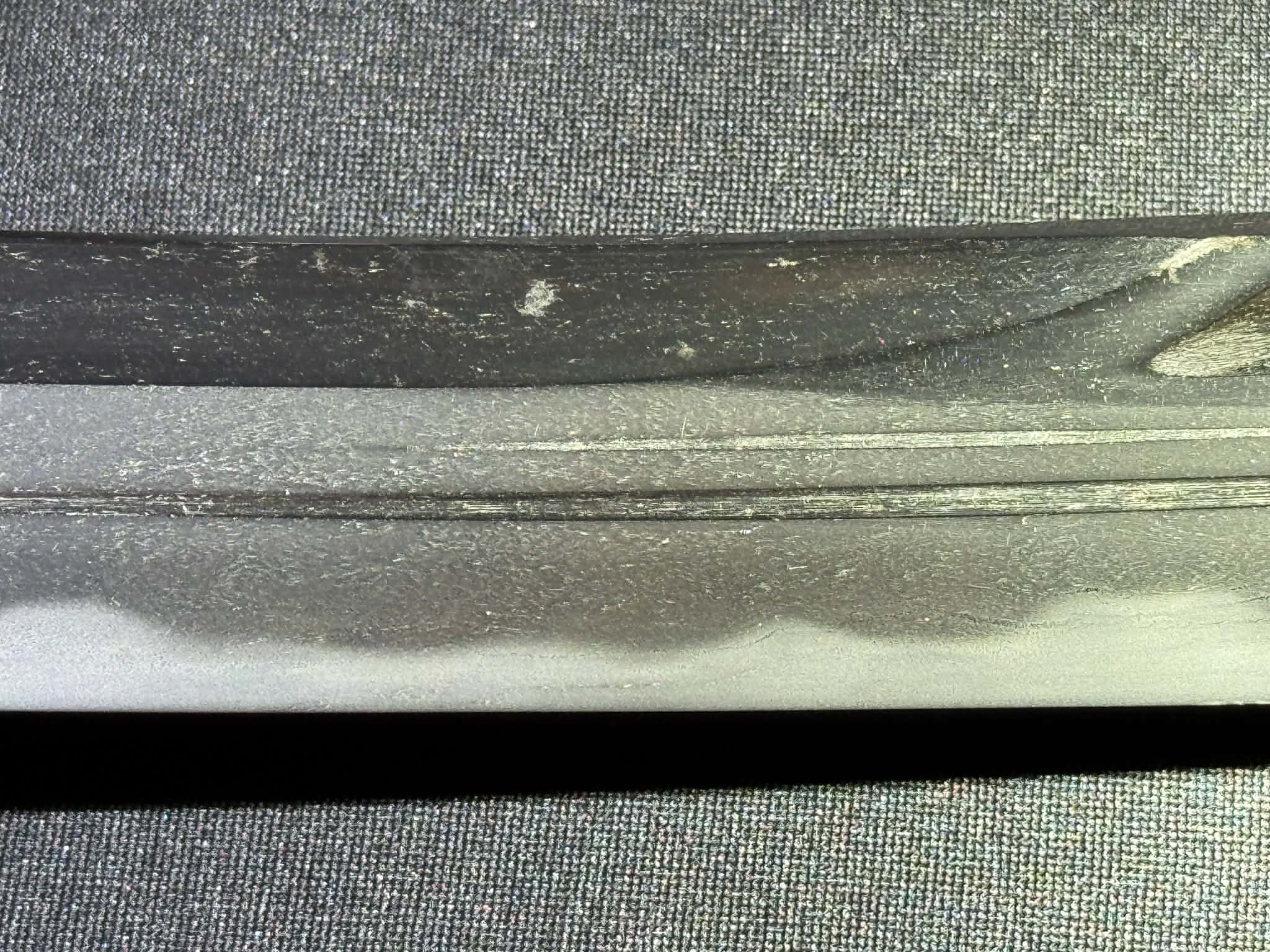 Antique Nihonto - Naginata Naoshi Wakizashi in Shirasaya - signed Echizen Kuni Ju Kanenori, NBTHK certified